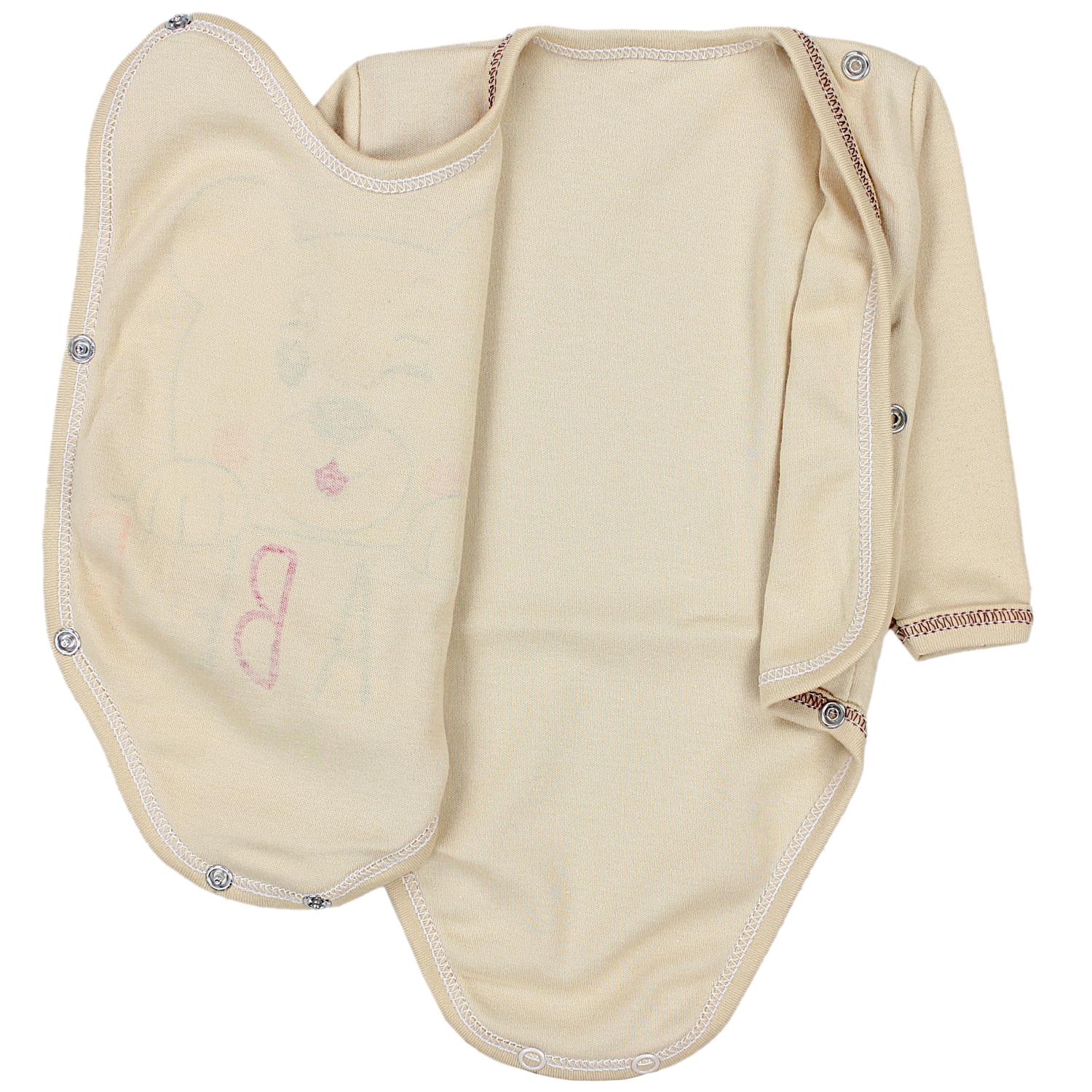 Baby Wickelbody mit Aufdruck - 5er Set