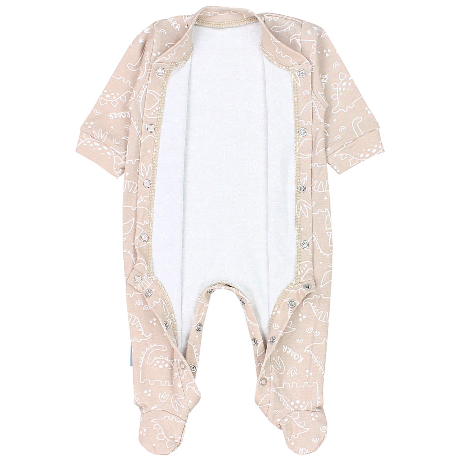 Baby Schlafstrampler Langarm - 3er Set