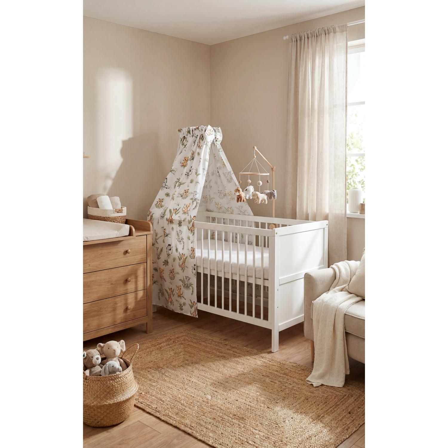 Babybett Himmel mit Schleifchen