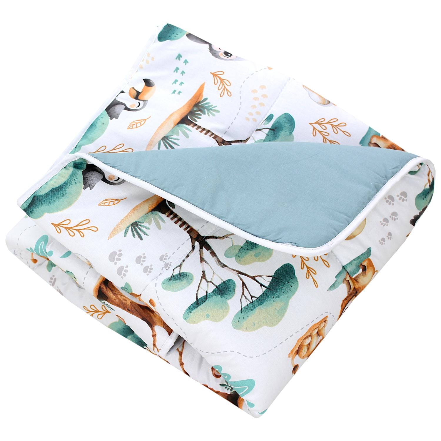 Gepolsterte XXL Krabbeldecke 120 x 120 cm