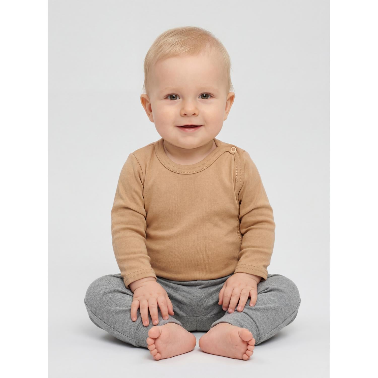 Langarm Wickelbody - 5er Set