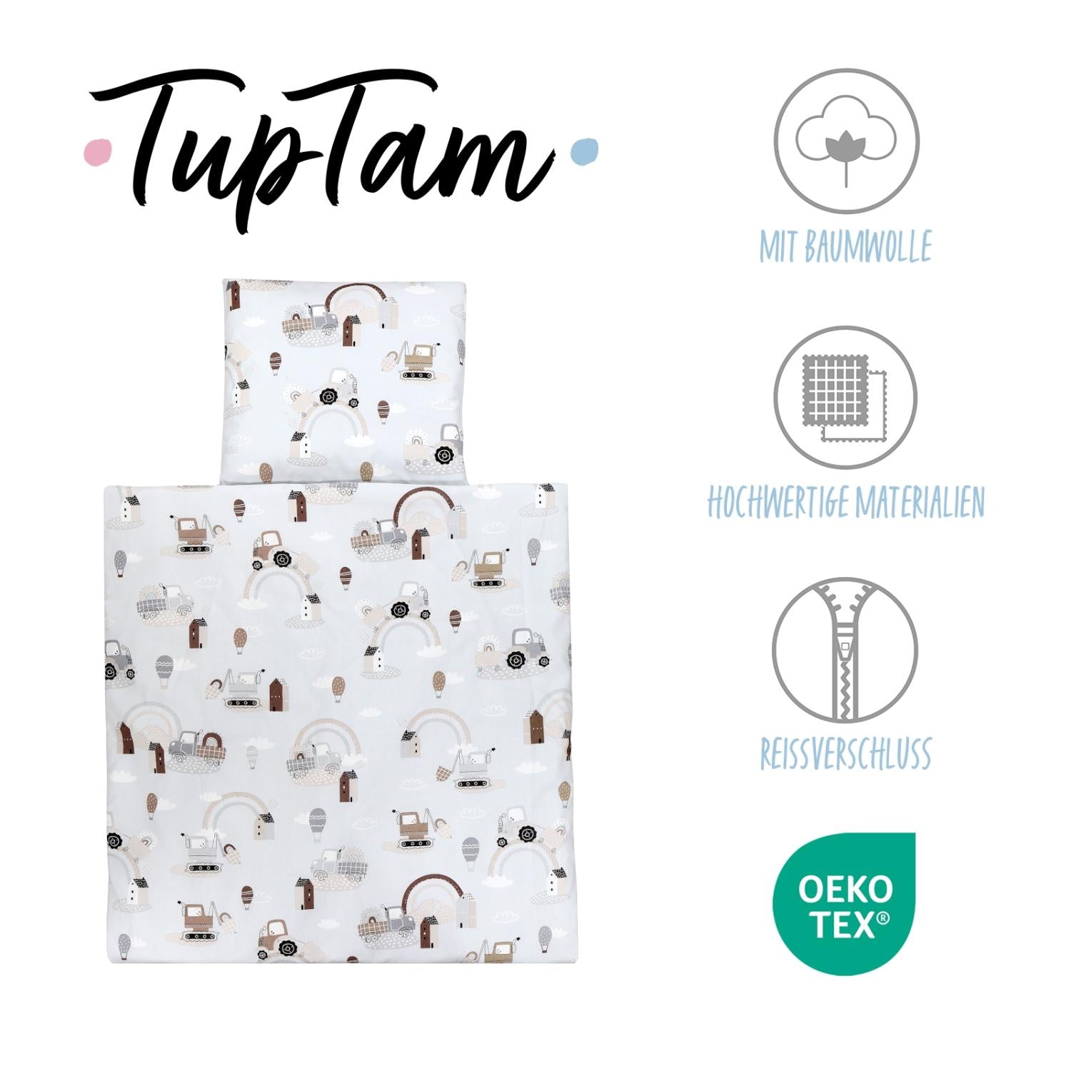 Bettdeckenset (4-teilig)