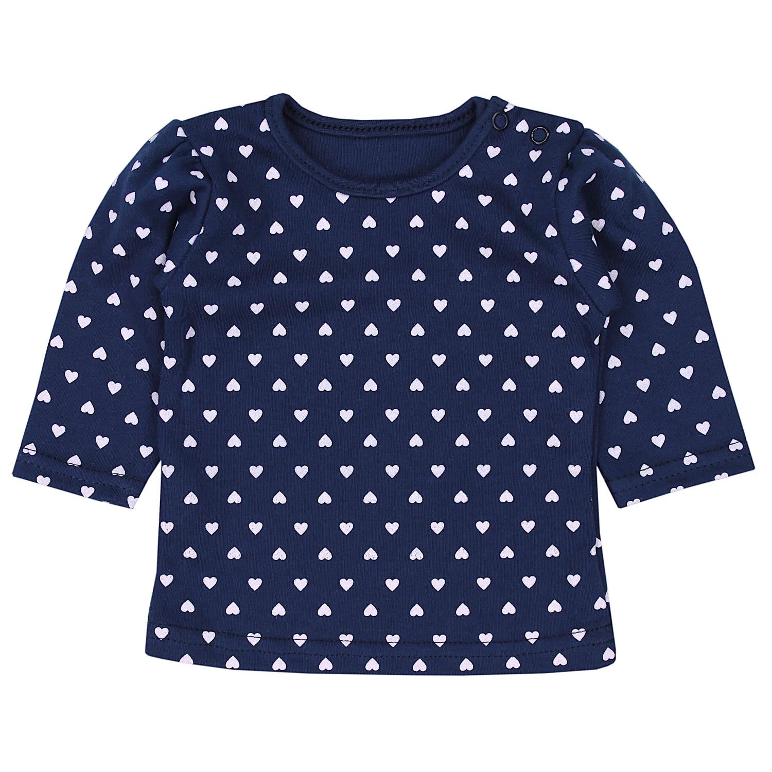 Baby Mädchen Langarmshirt 5er Set