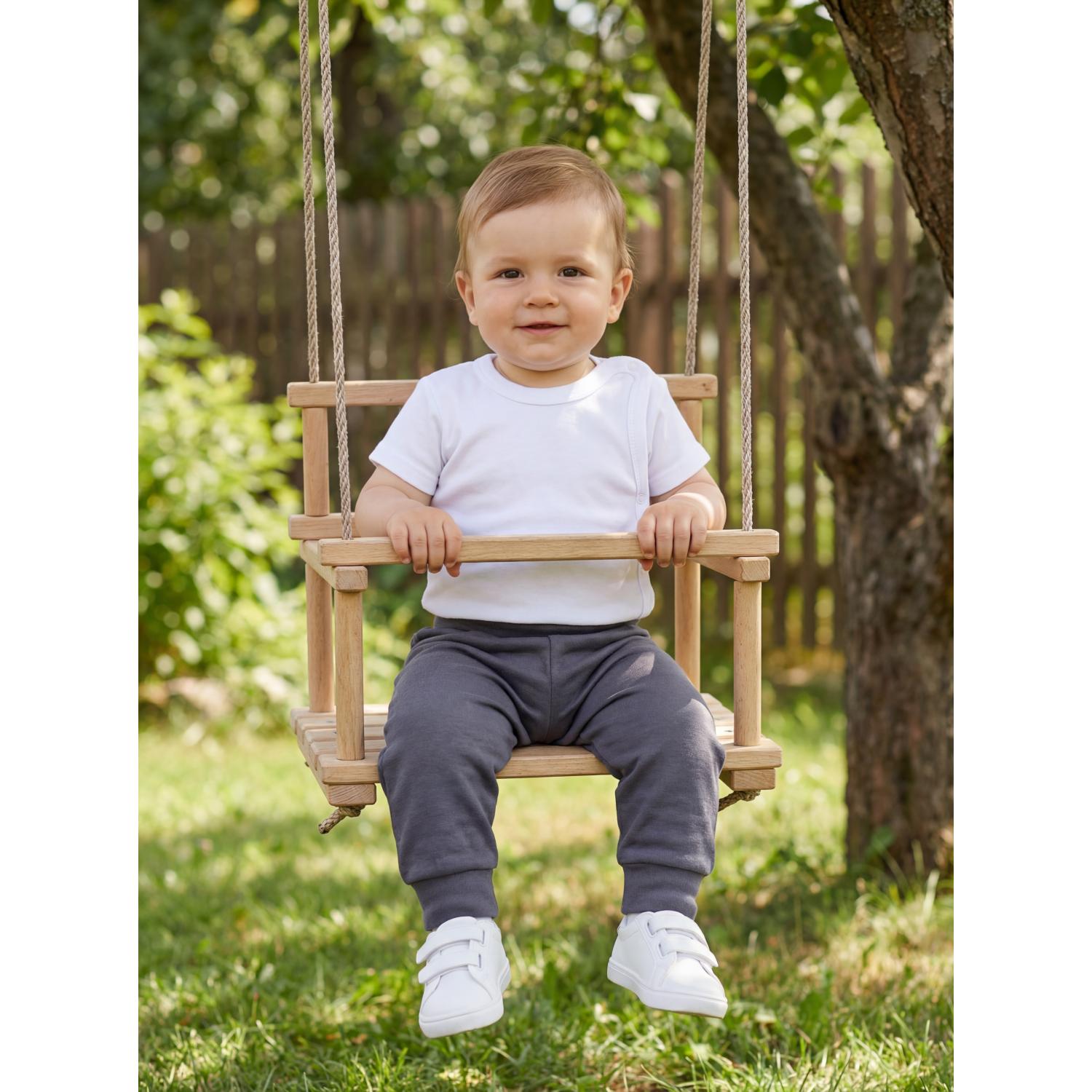 Baby Kurzarm Wickelbody mit Aufdruck - 5er Set