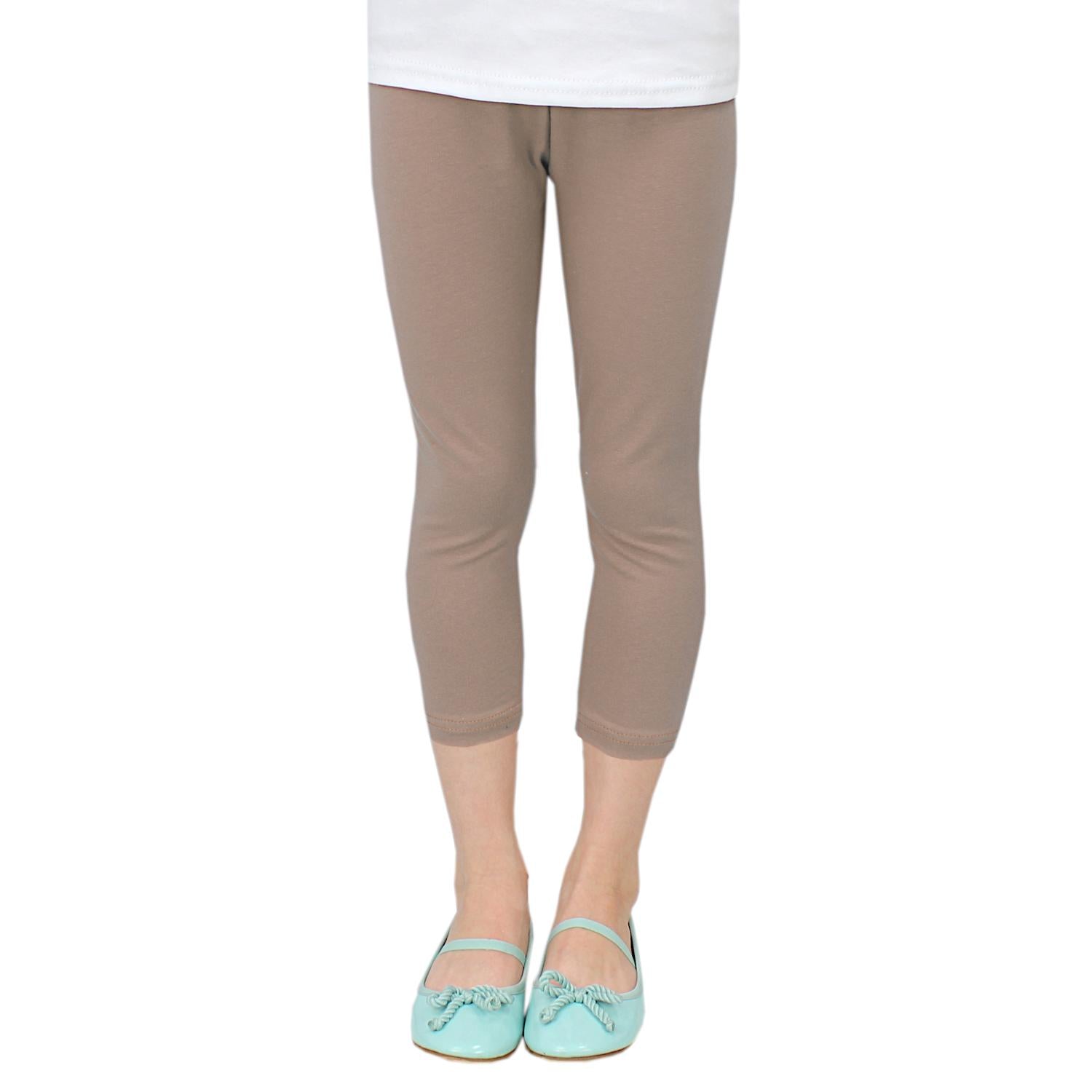 Kinder Leggings Capri Hose - 3er Set