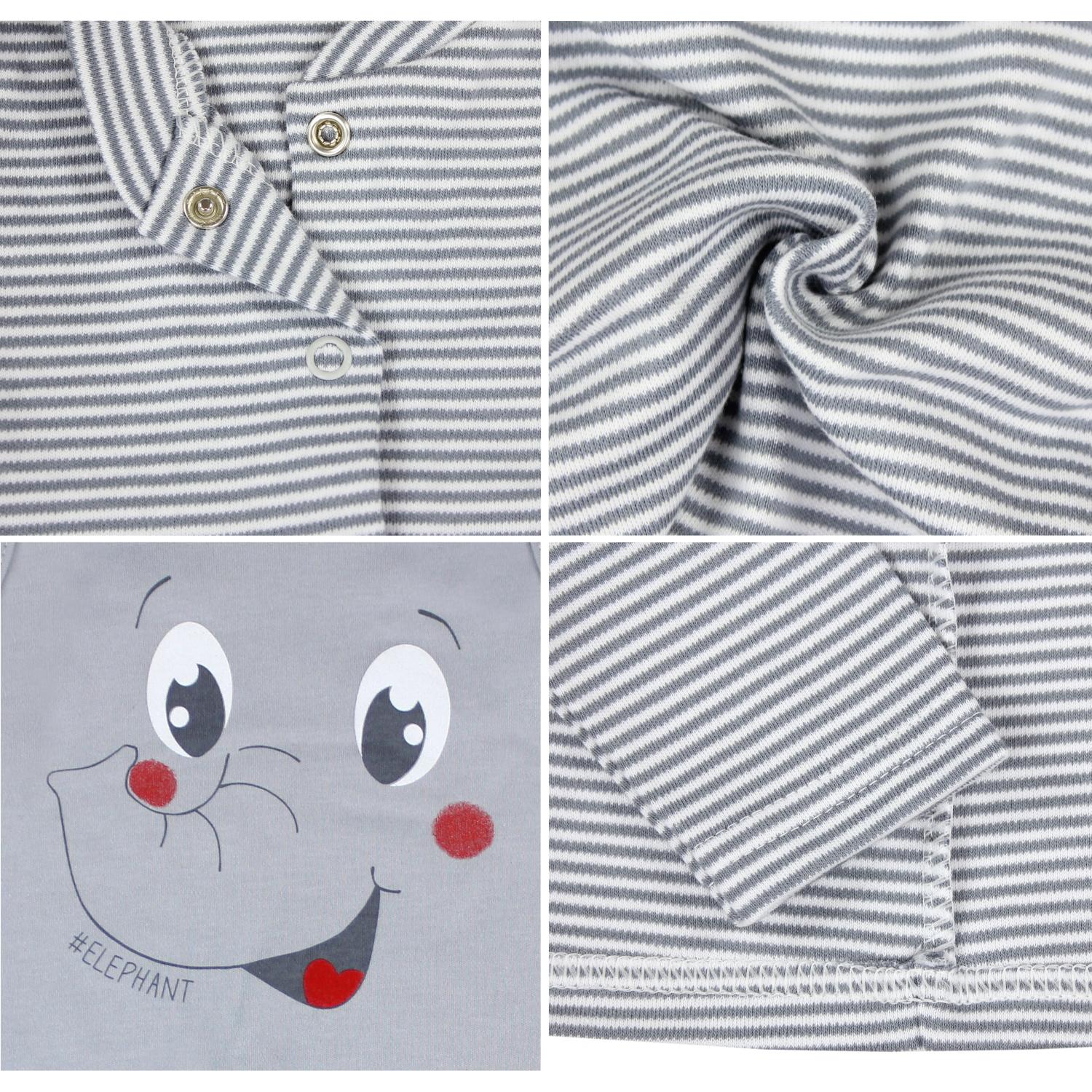 Strampler mit Langarmshirt- Set