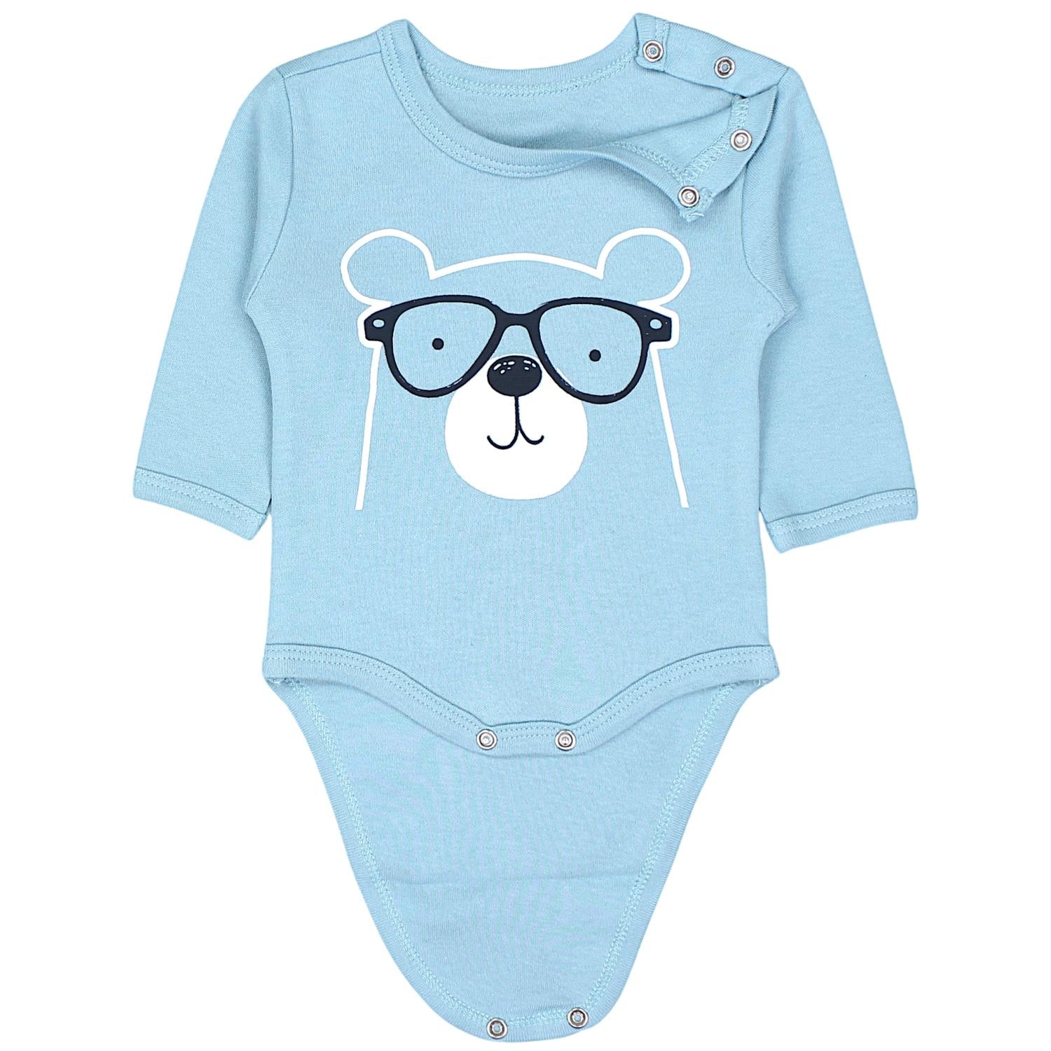 Langarmbody - 5er Set