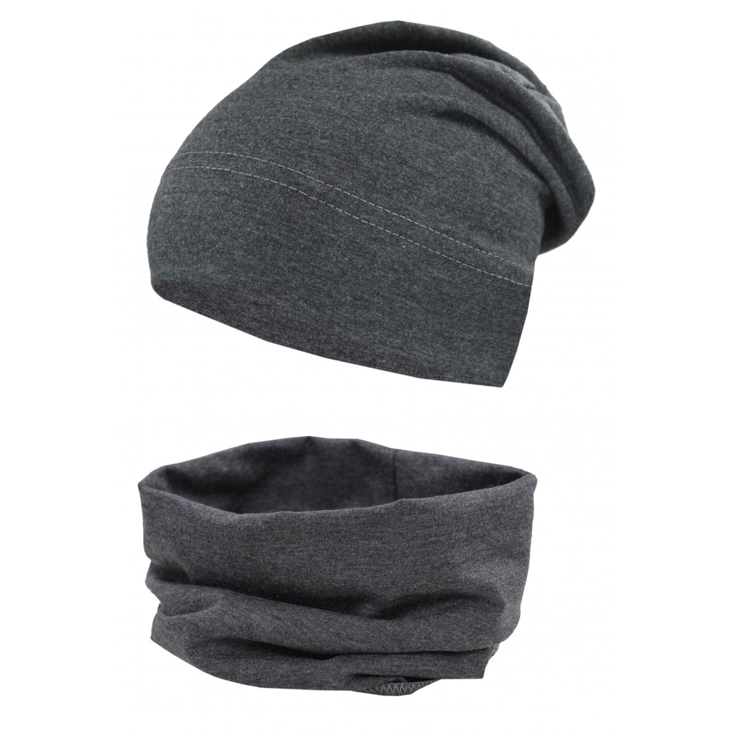 Beanie & Schlauchschal (2-teilig)
