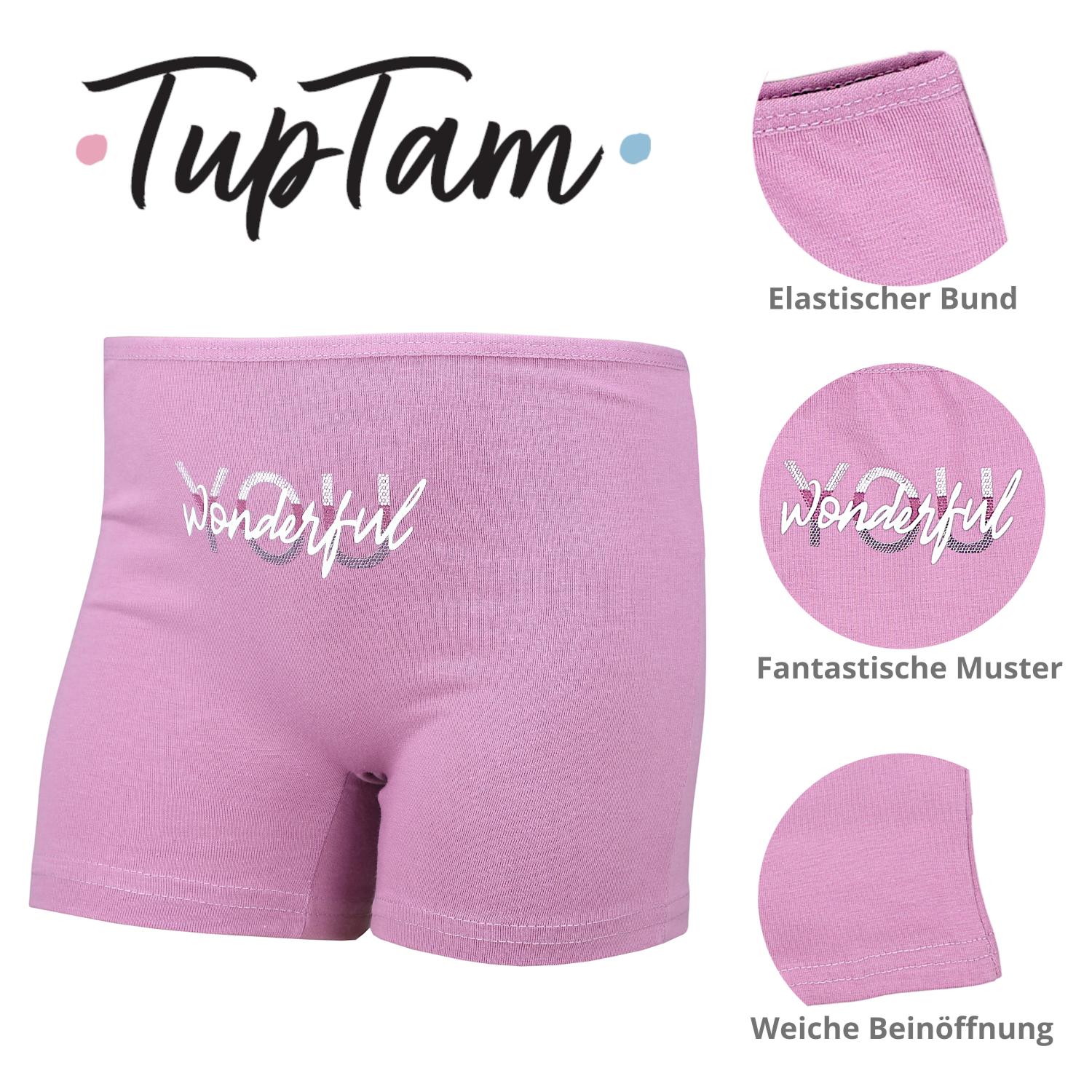 Mädchen Boxershorts aus Baumwolle – 10er Pack