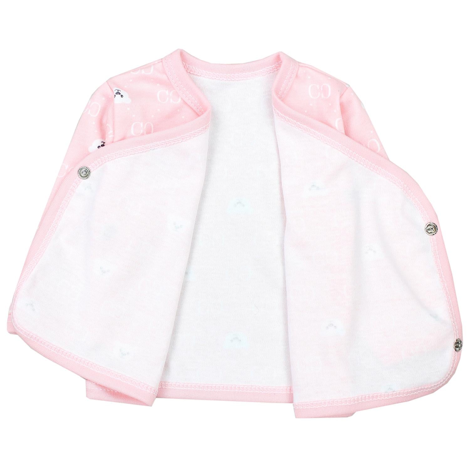 Baby Wickelshirt Langarm - 5er Set