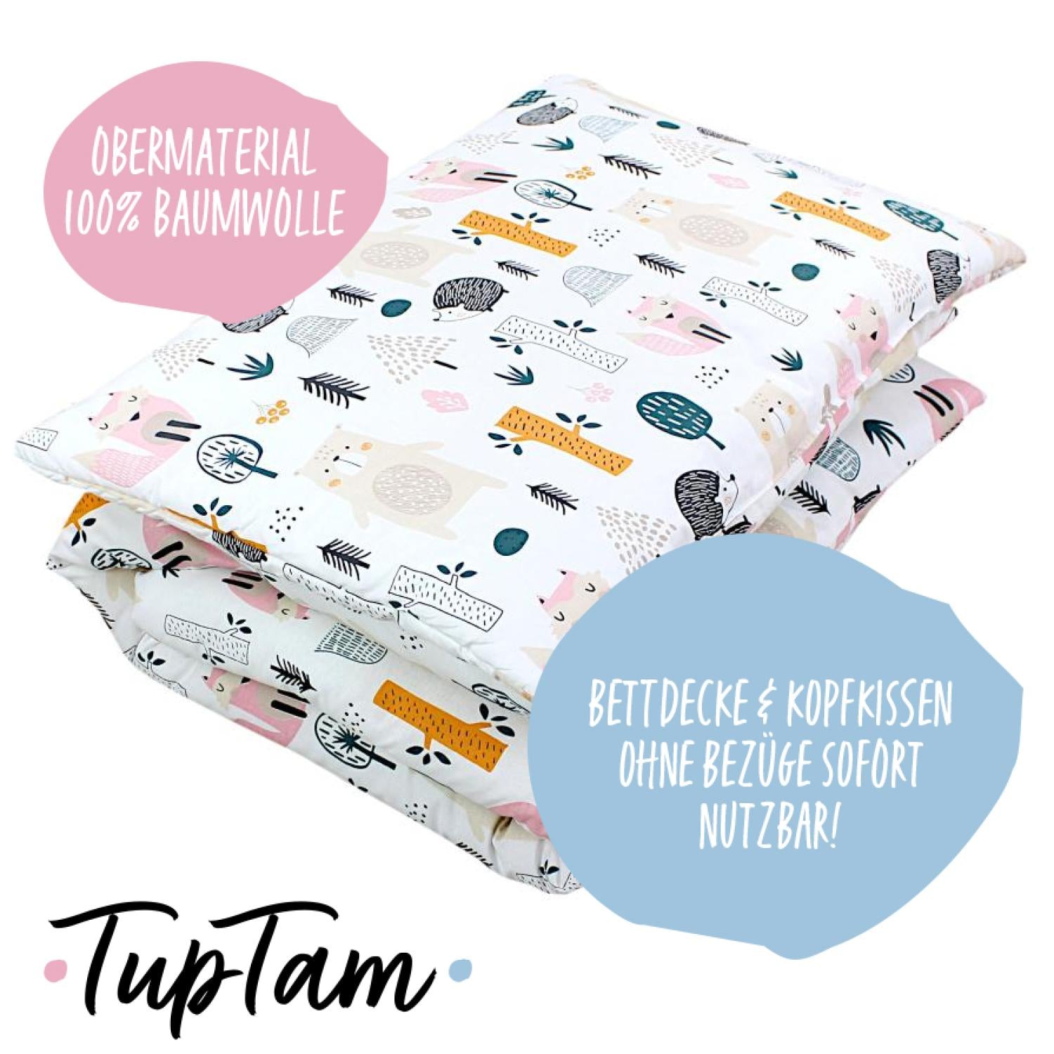 Bettdecken Set Ganzjahresdecke (2-teilig)