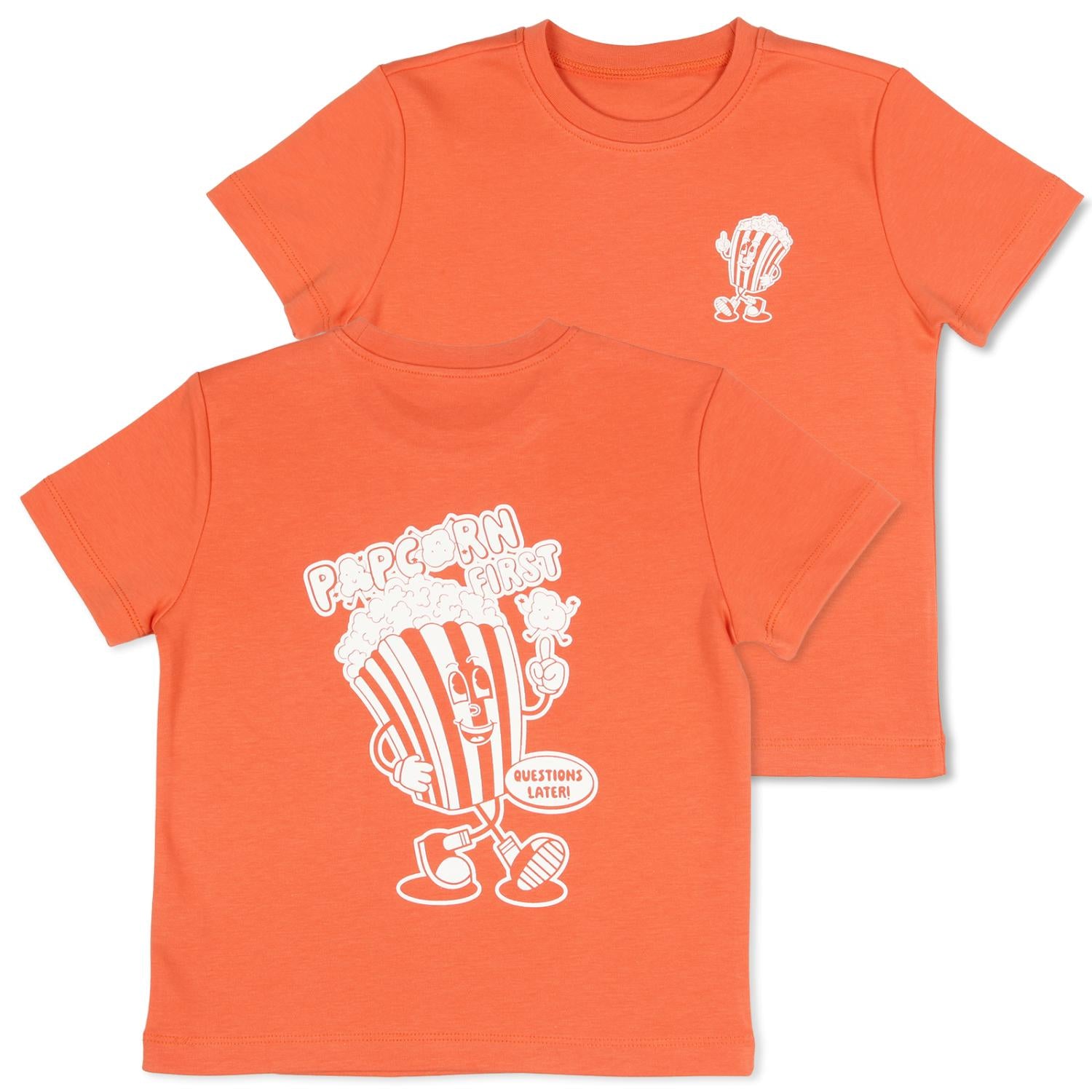 T- Shirt bedruckt Retro Rückenprint
