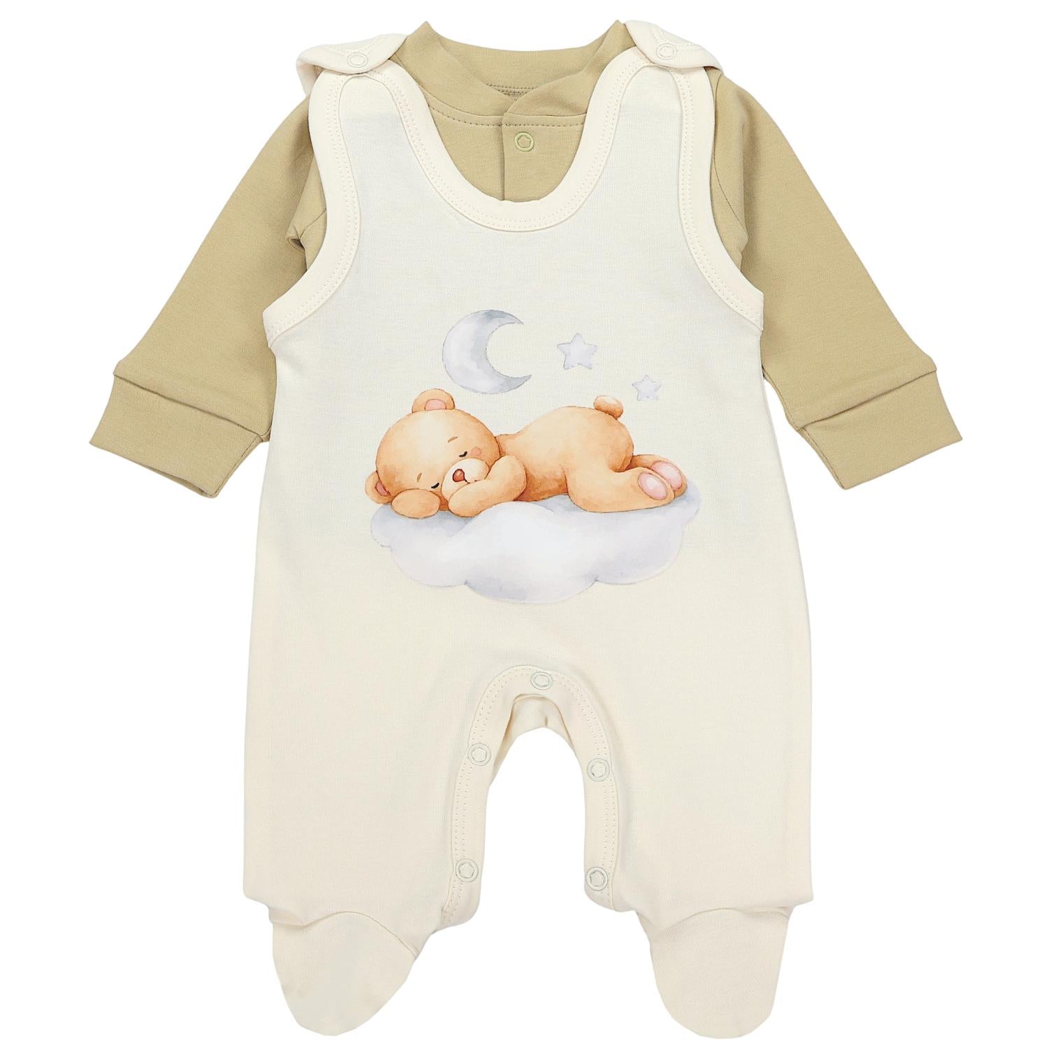Strampler mit Langarmshirt- Set