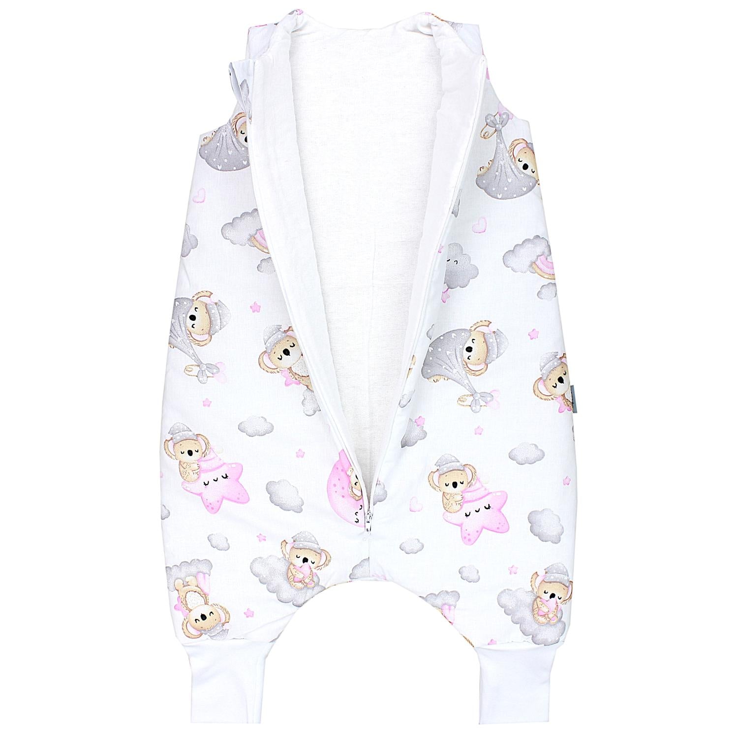 TupTam Baby Winterschlafsack mit Beinen OEKO- TEX zertifizierte Materialien 2.5 TOG Unisex