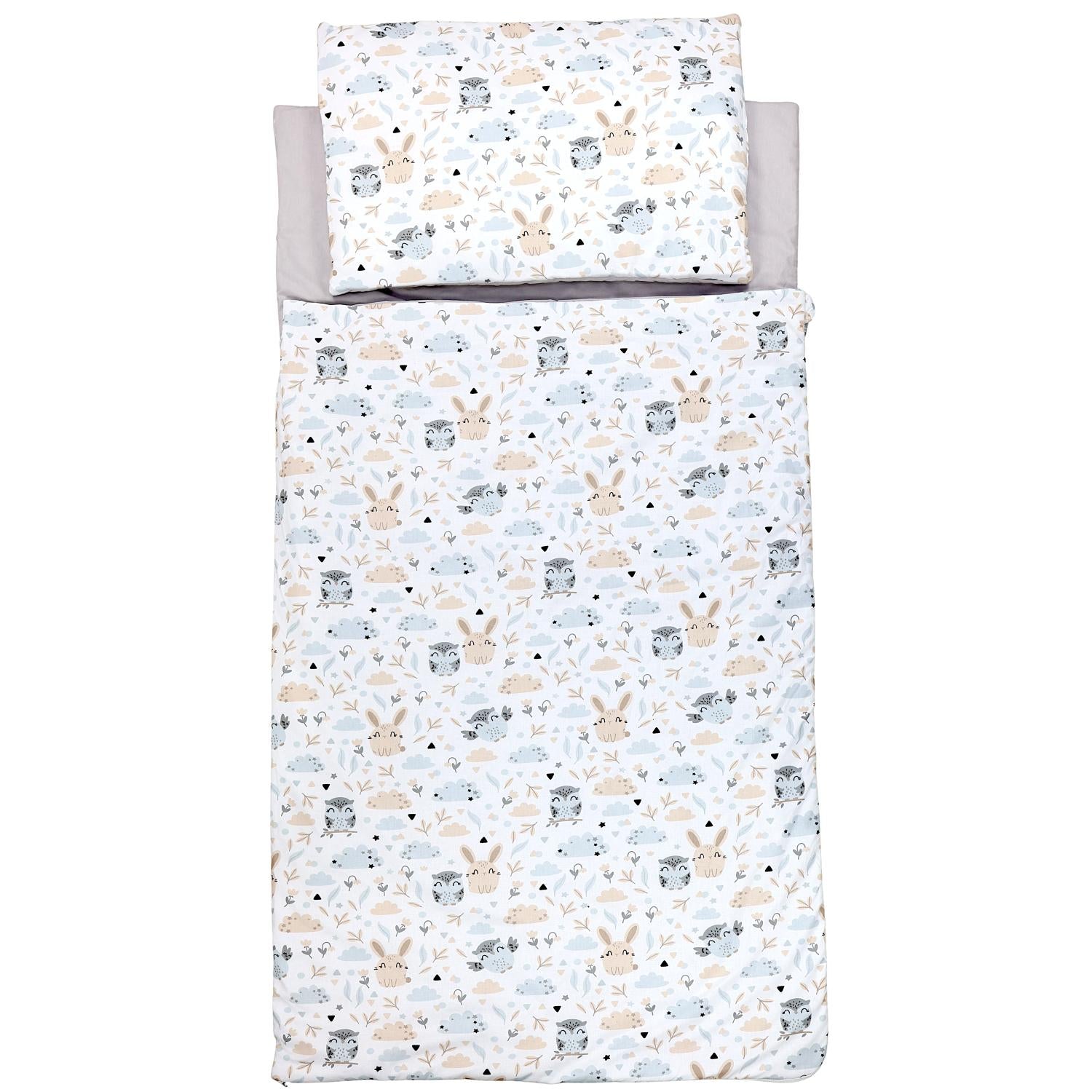 Deckenschlafsack mit Kissen und Beutel 135×70 cm