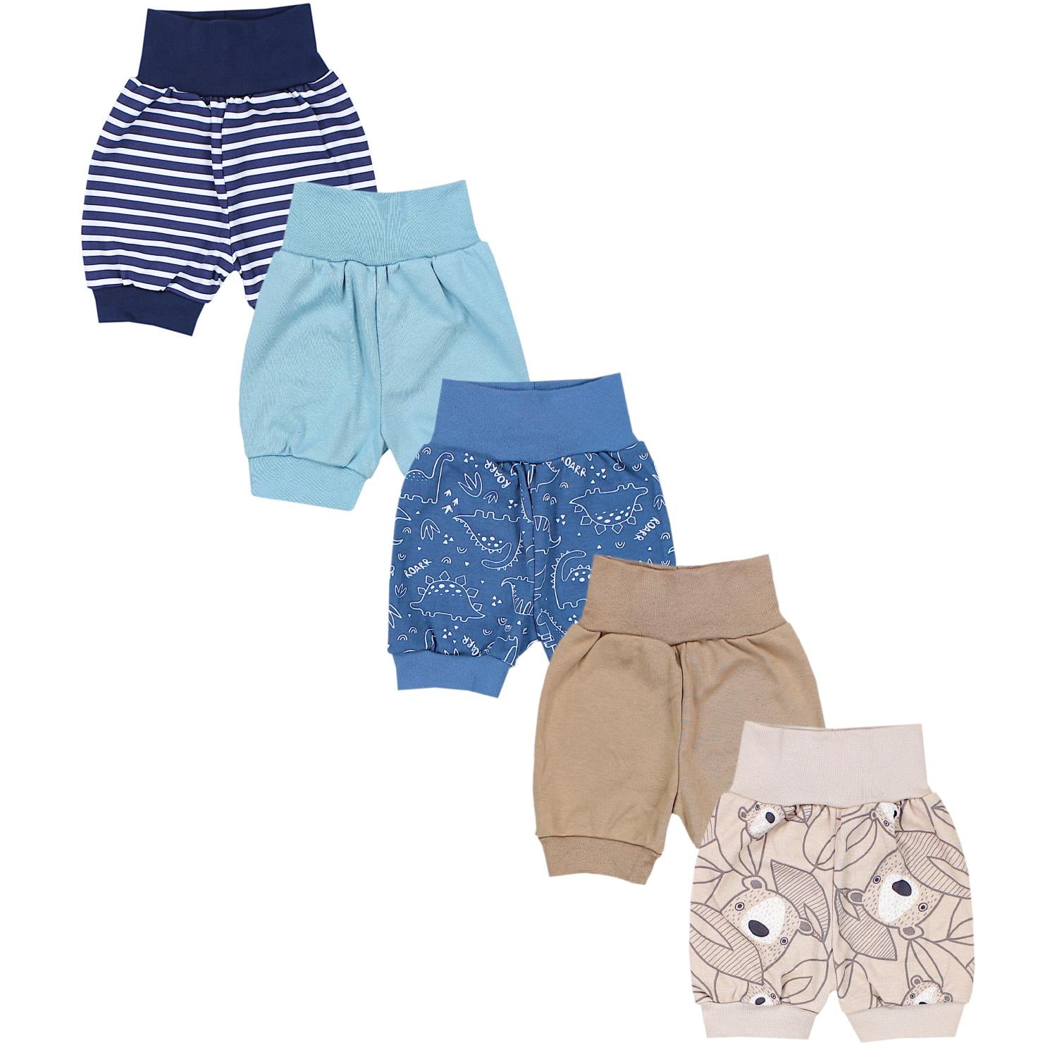Pumphose kurz- 5er Set