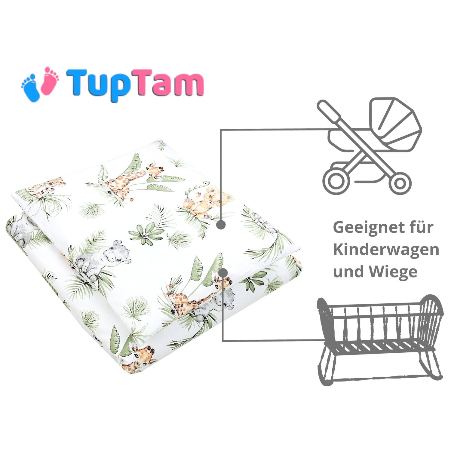 Bettdeckenset (4-teilig)