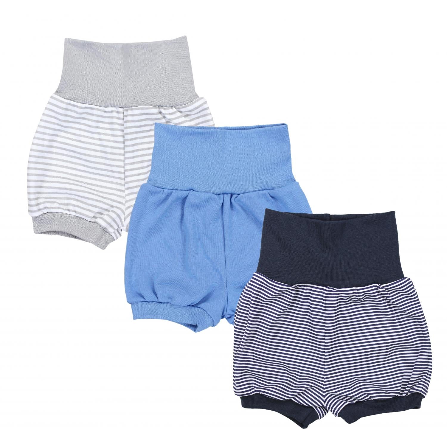 Baby Kurze Pumphose Sommershorts - 3er Set