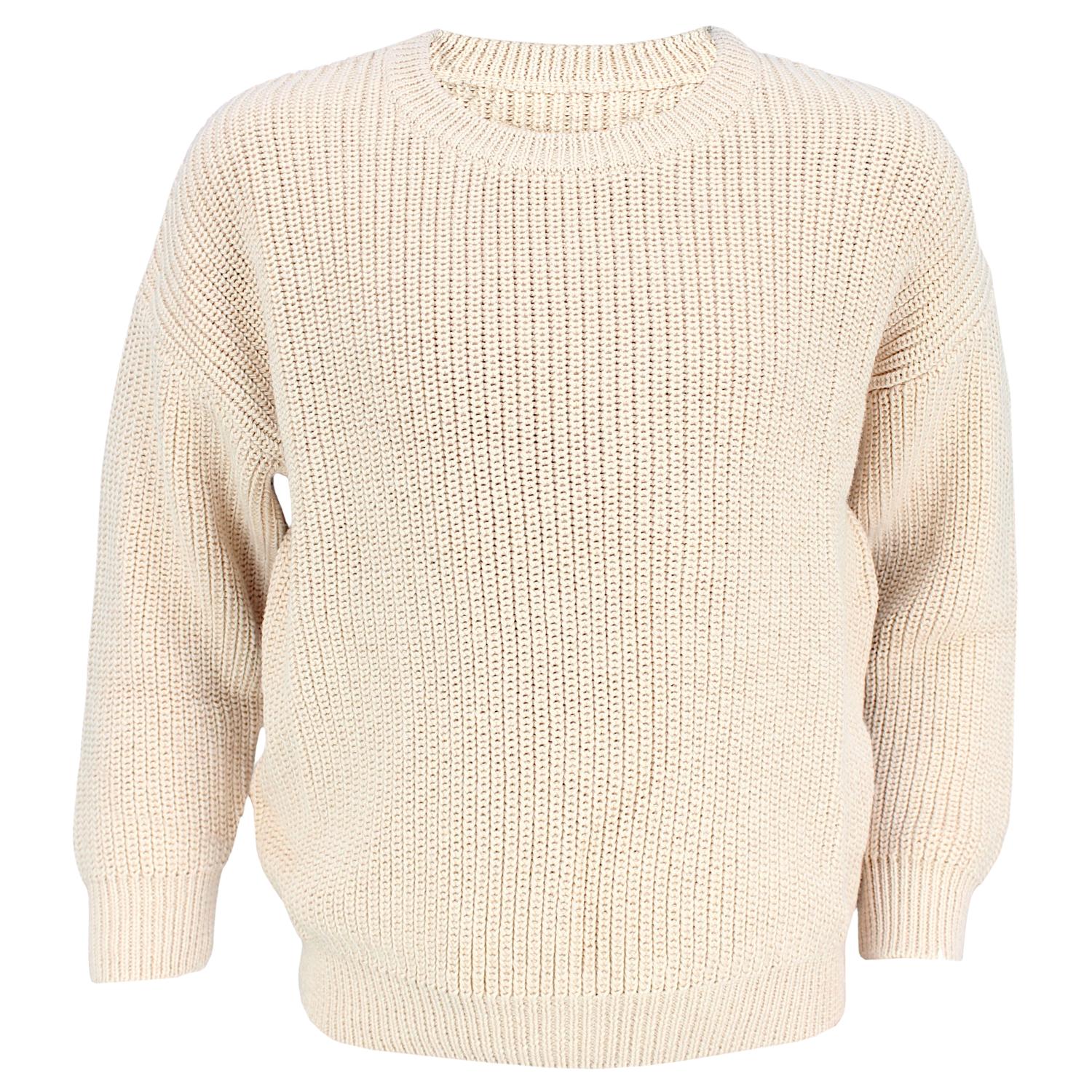 Strickpullover Bio- Baumwolle