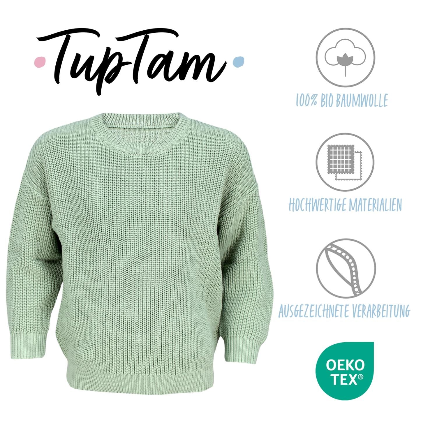 Strickpullover Bio- Baumwolle