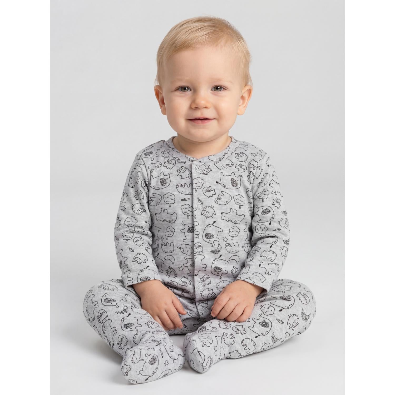 Schlafstrampler Langarm - 3er Set