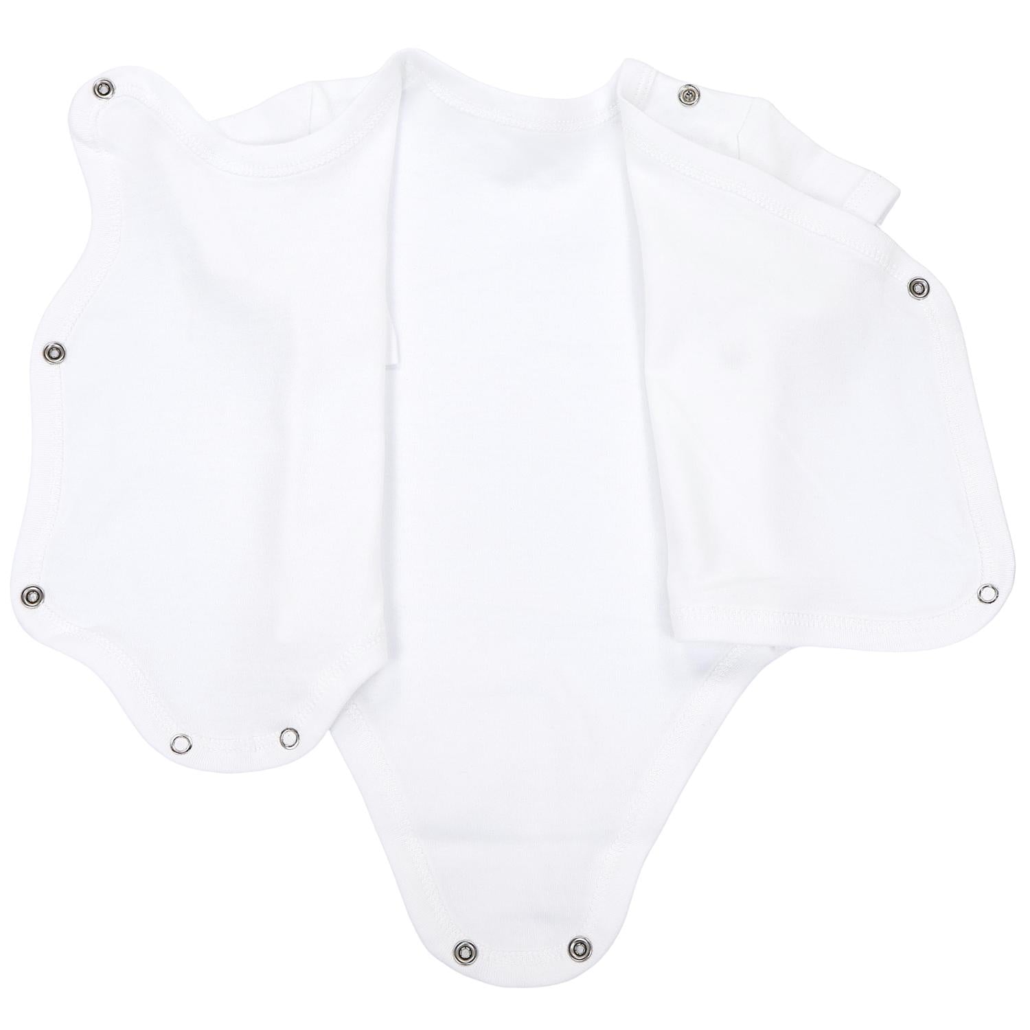 Baby Kurzarm Wickelbody mit Aufdruck - 5er Set