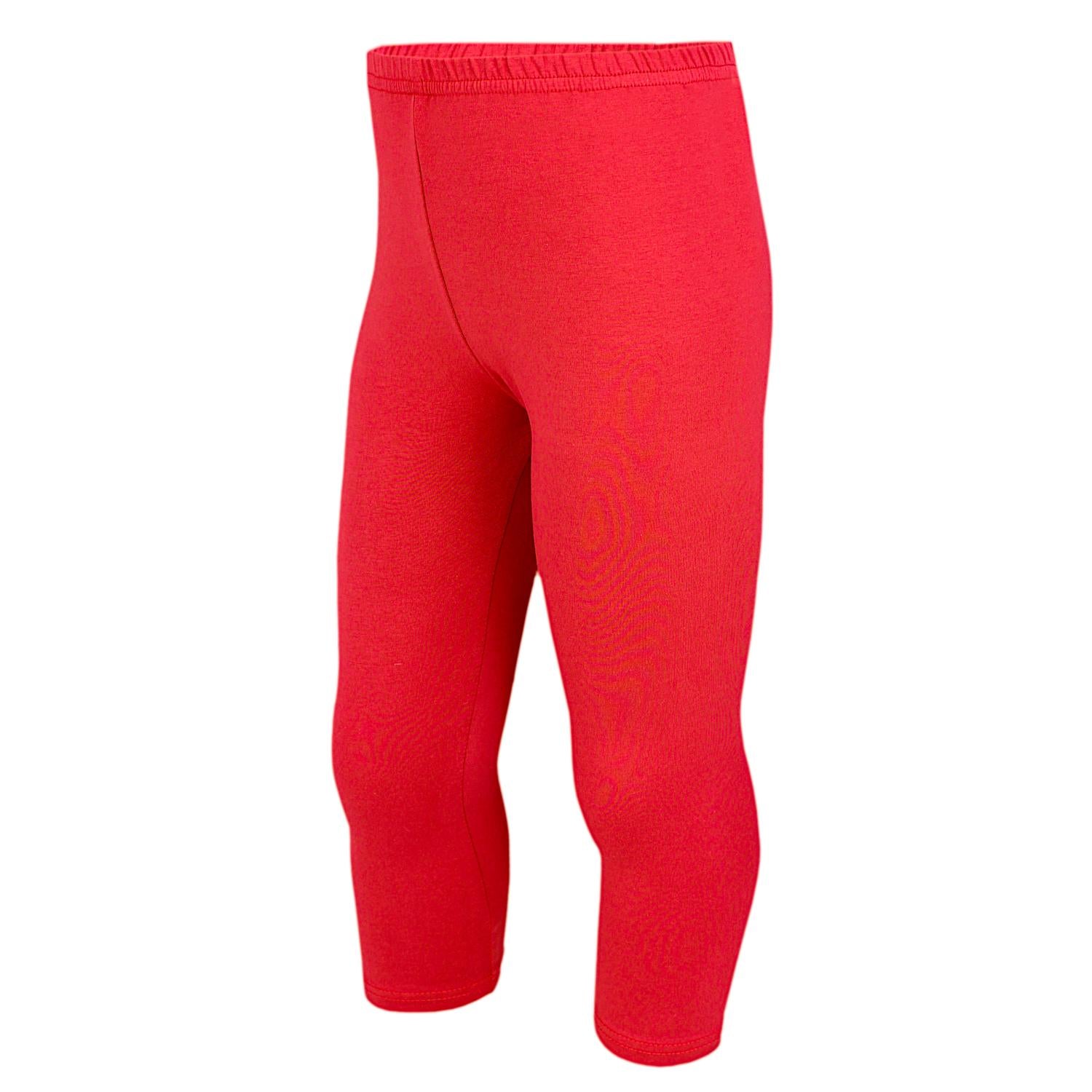 Kinder Leggings Capri Hose - 3er Set