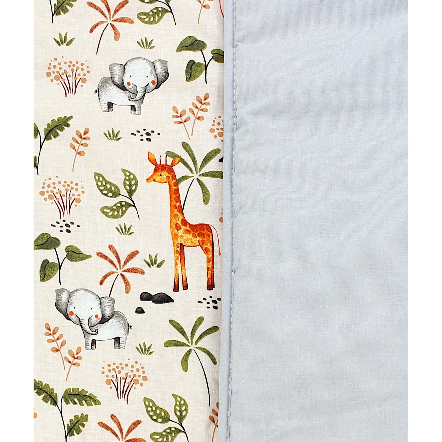 Gepolsterte XXL Krabbeldecke 120 x 120 cm