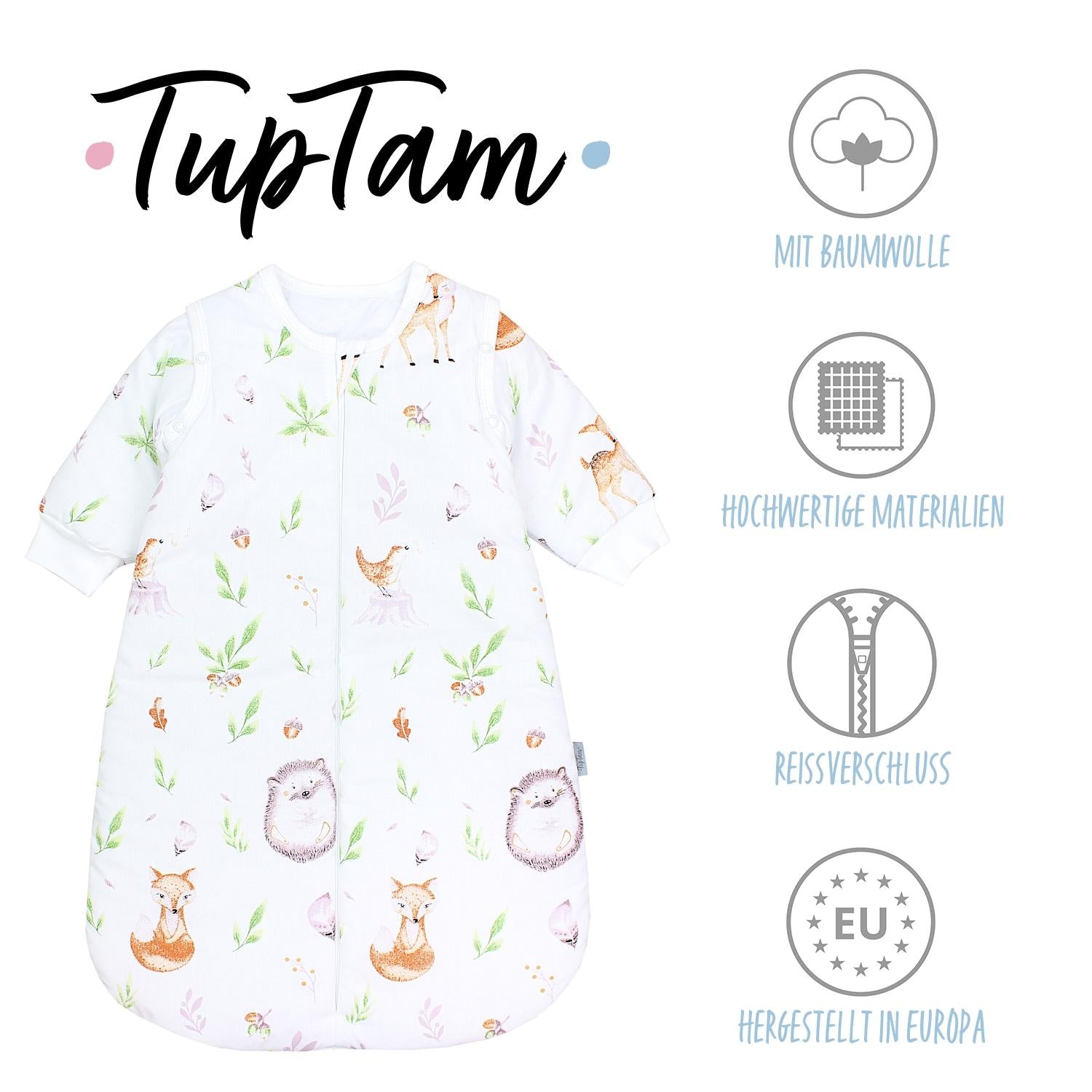 Schlafsack mit abnehmbaren Ärmeln 2.5 TOG