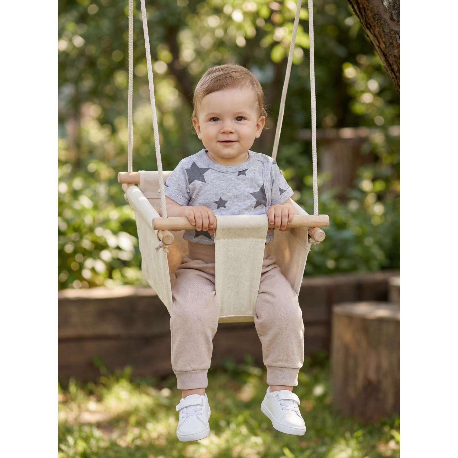Baby Kurzarm Wickelbody mit Aufdruck - 5er Set