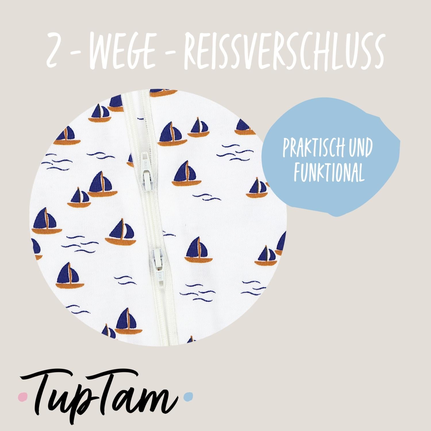 Schlafstrampler mit Fuß - 3er Set