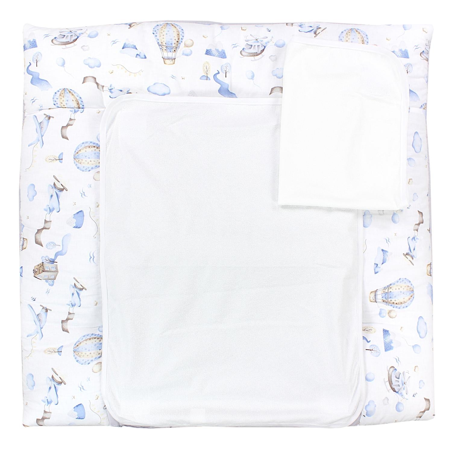 Wickelauflage (inkl. 2 Frotteebezüge)