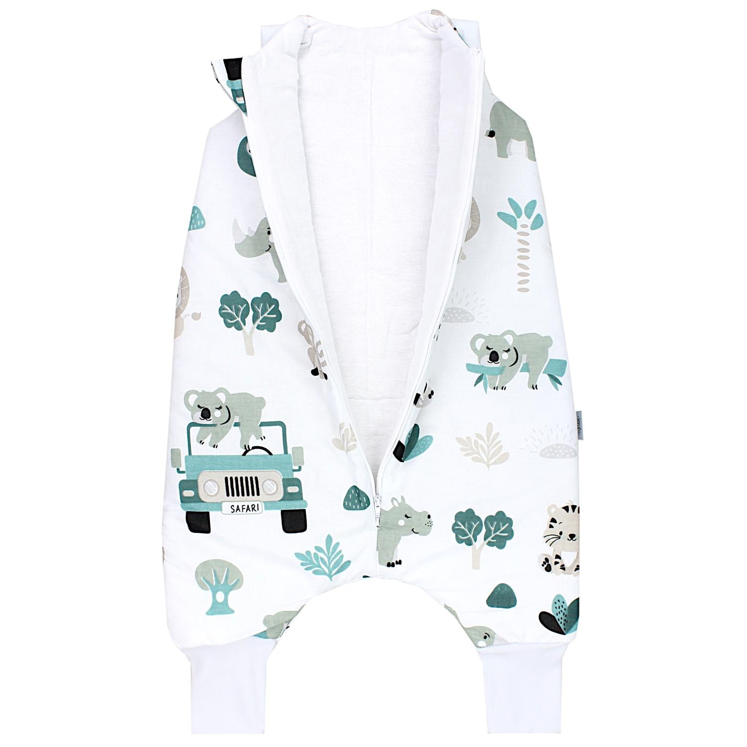 TupTam Baby Winterschlafsack mit Beinen OEKO- TEX zertifizierte Materialien 2.5 TOG Unisex