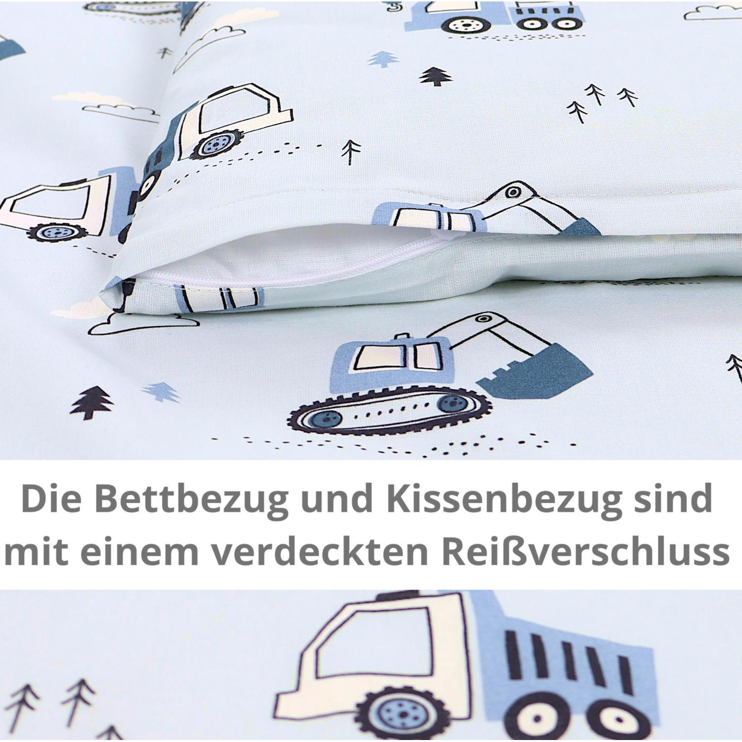 Bettdeckenset (4-teilig)