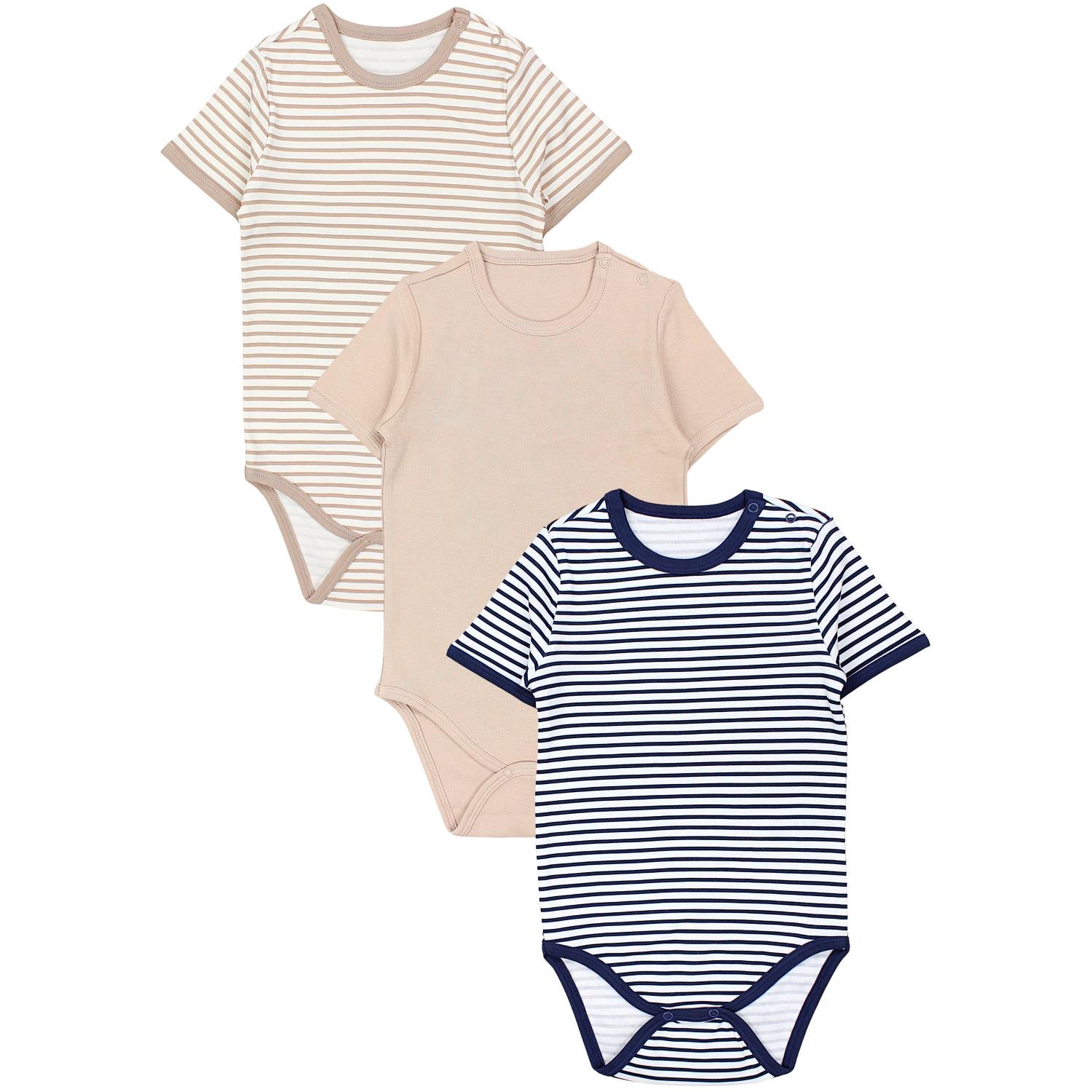 Kurzarmbody - 3er Set