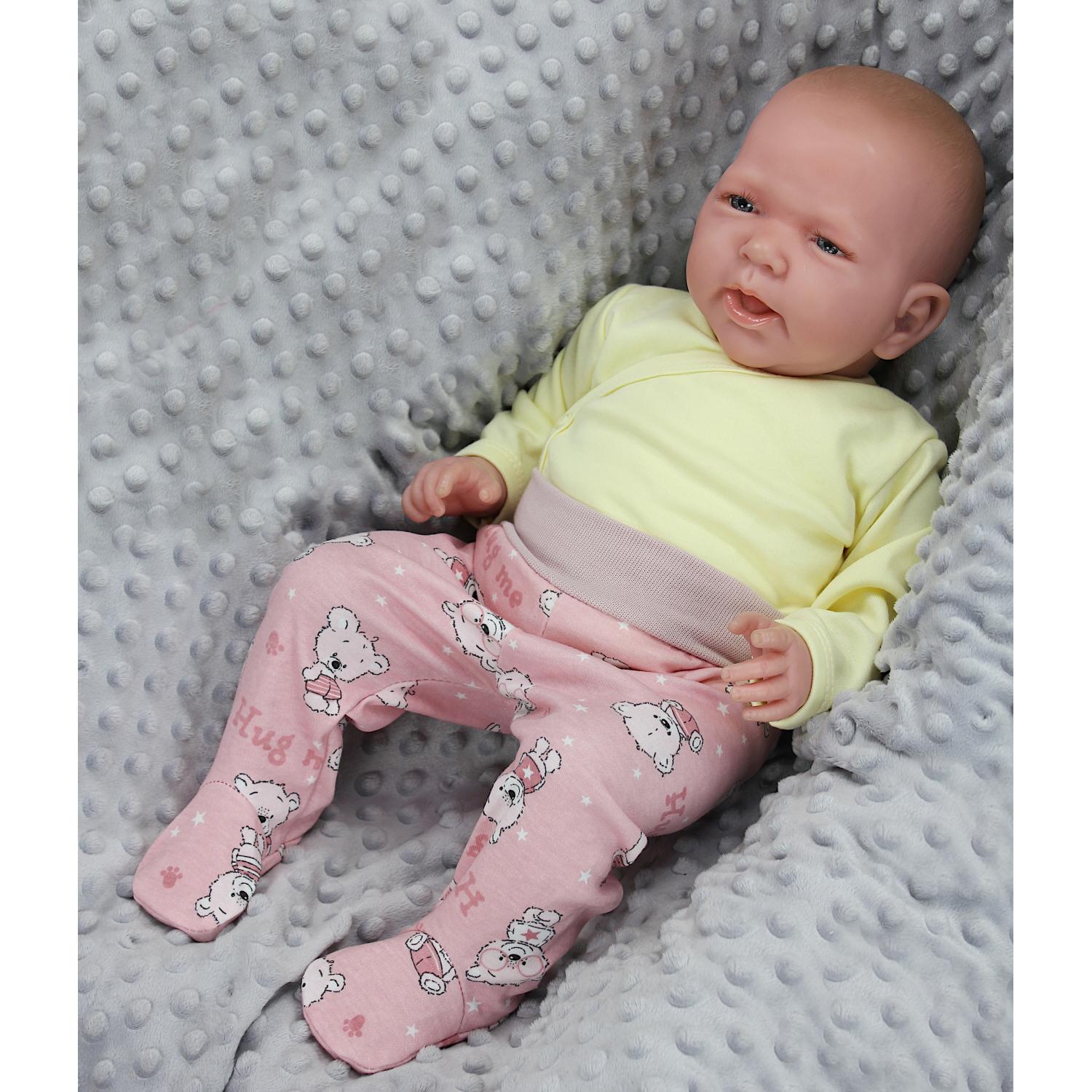 Strampelhose mit Fuß - 5er Set