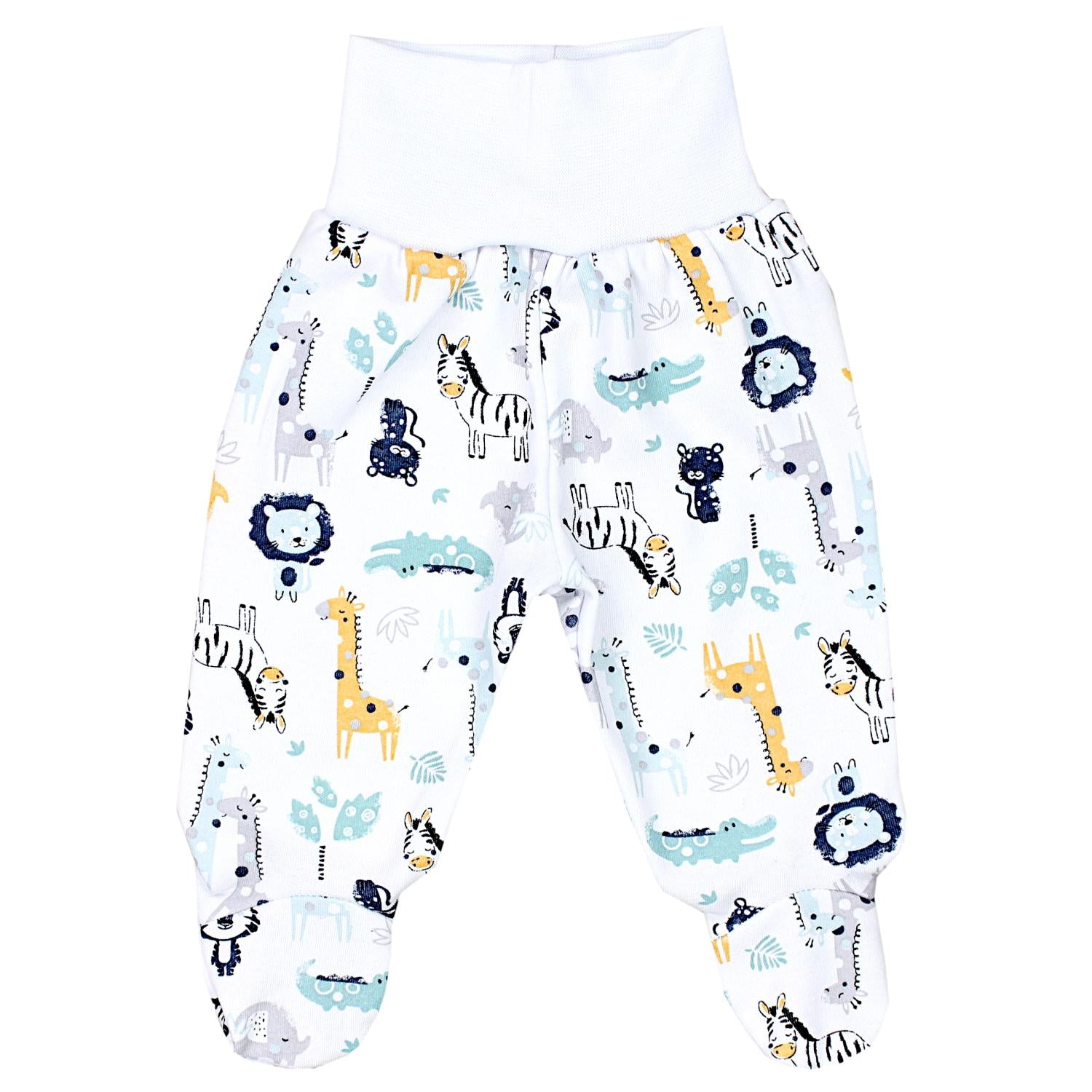 Strampelhose mit Fuß - 5er Set