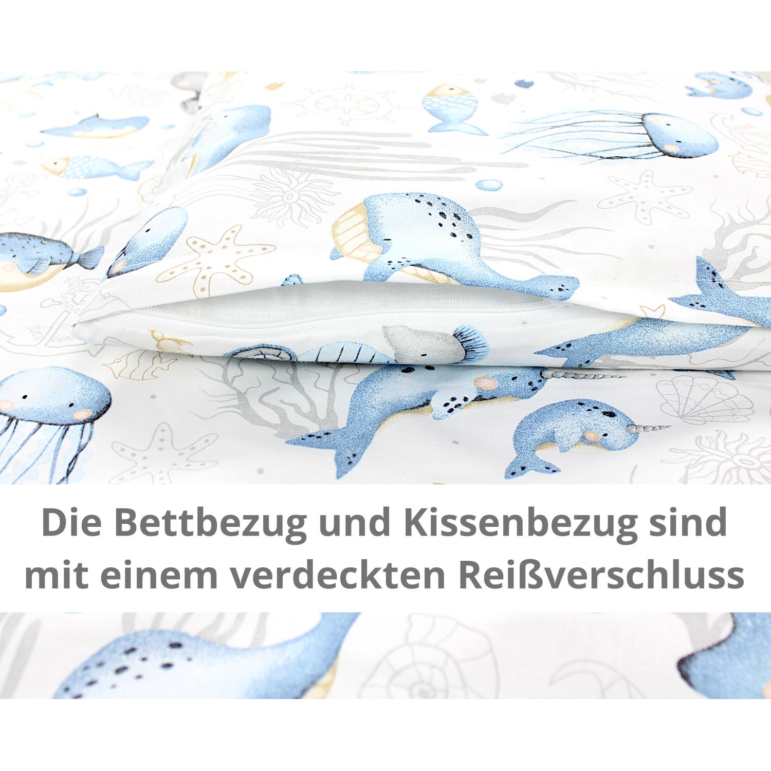 Bettdeckenset (4-teilig)