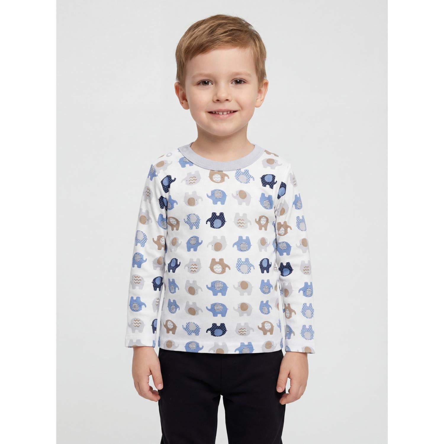 Langarmshirt - 5er Set