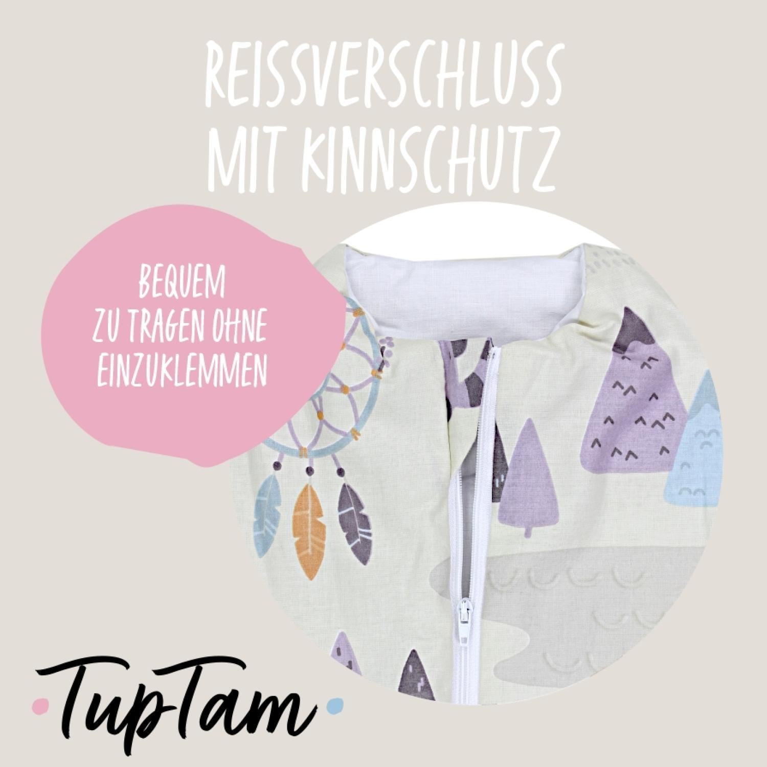 Ganzjahresschlafsack mit Füßen