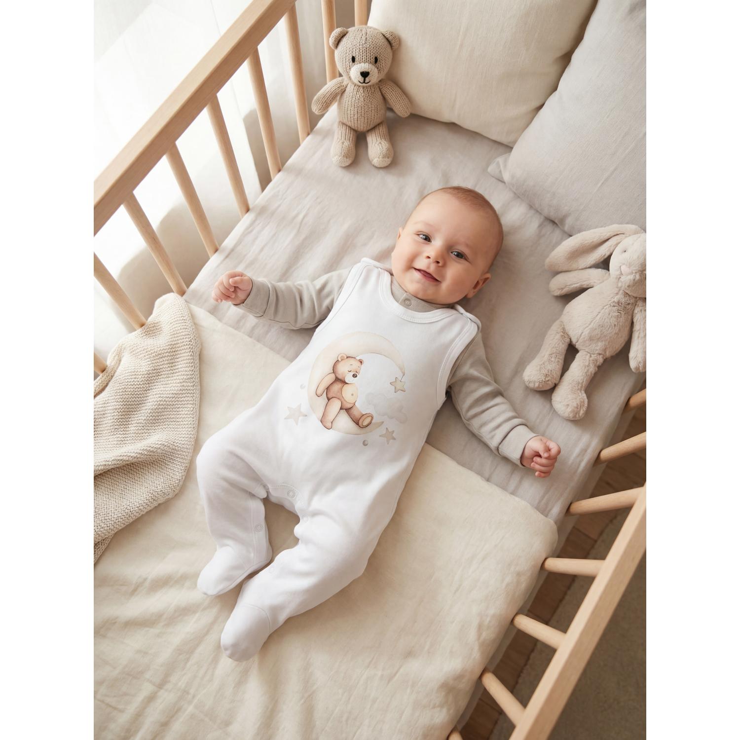 Strampler mit Langarmshirt- Set
