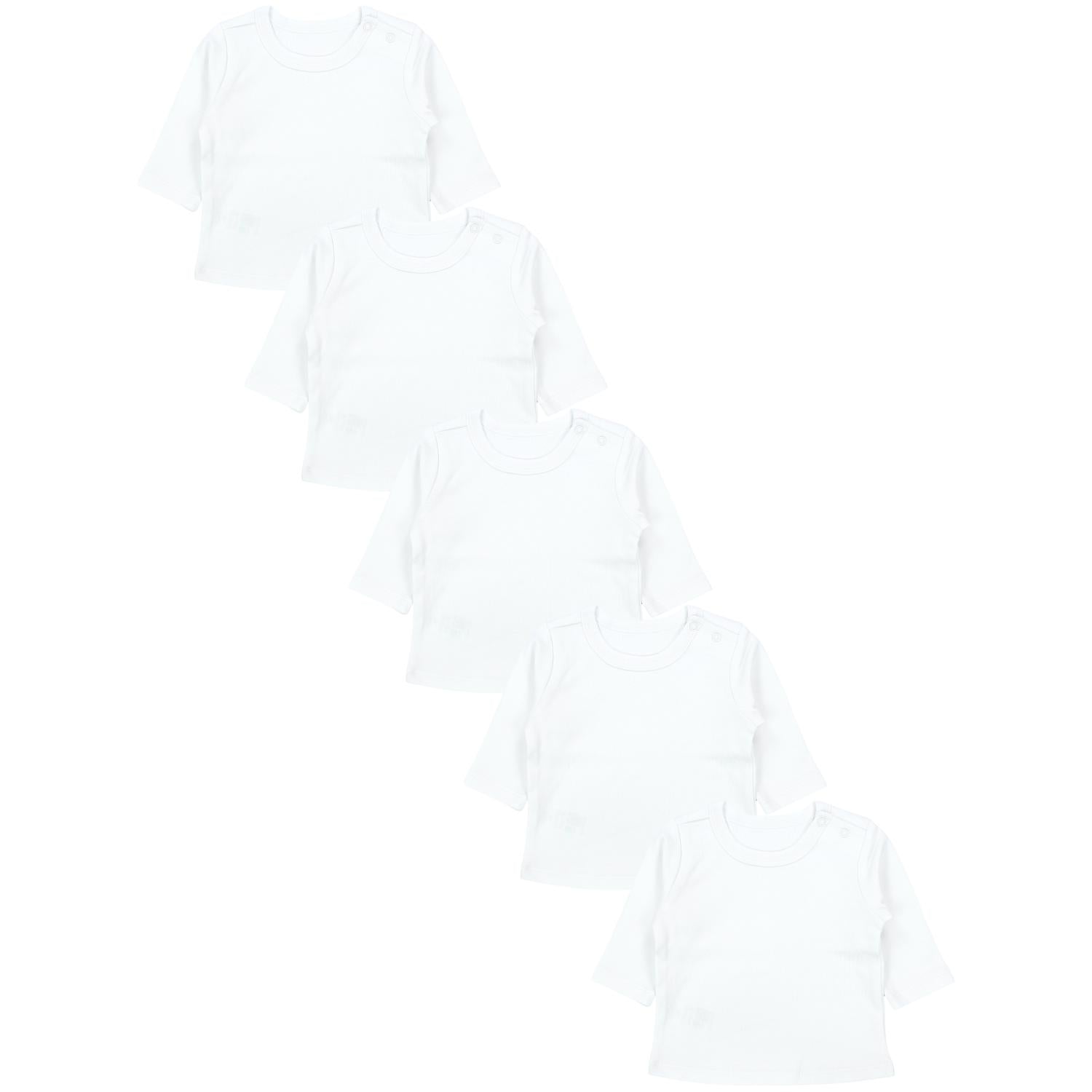 Baby Mädchen Langarmshirt 5er Set