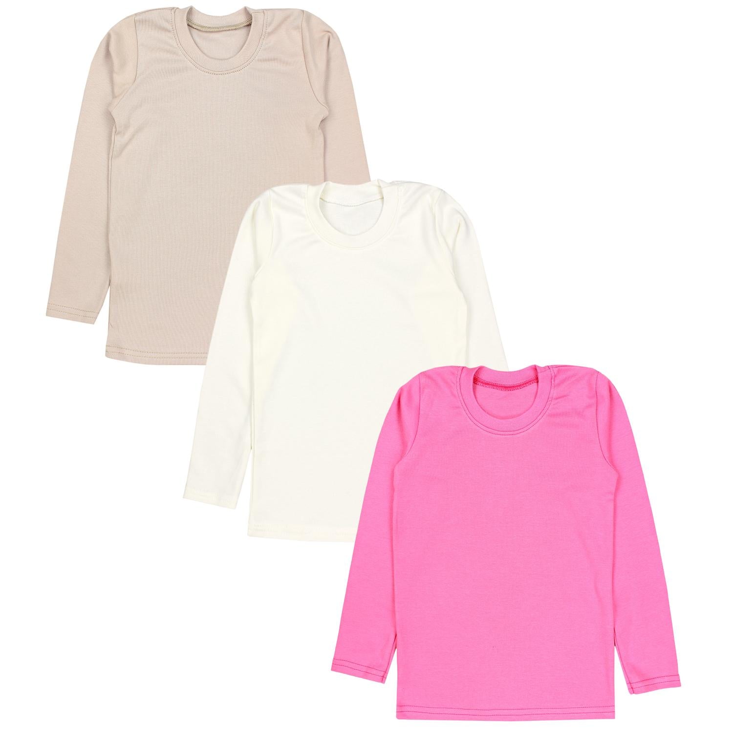 Langarmshirt Unterhemden (3er- Set)