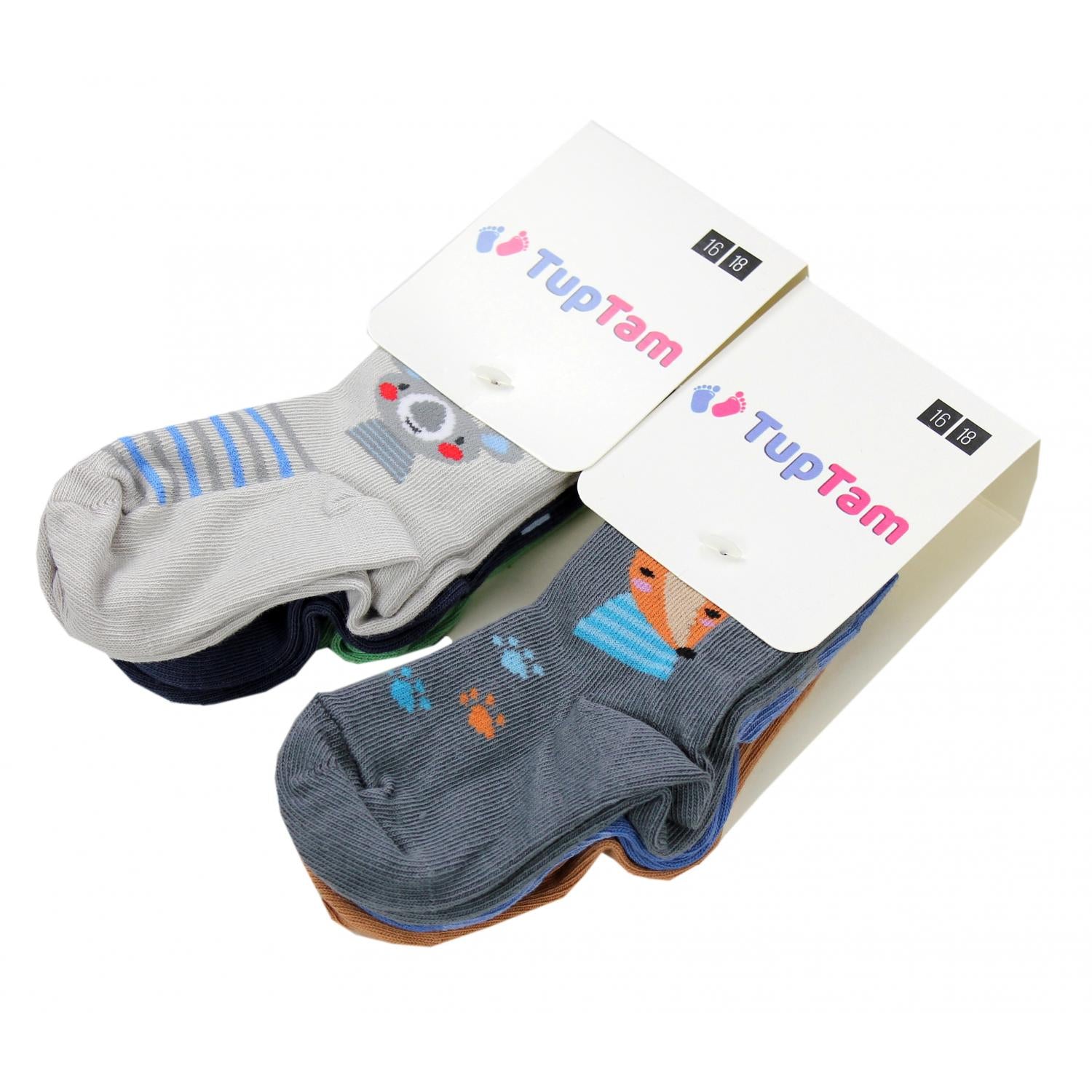 Kinder Socken - 6er Set