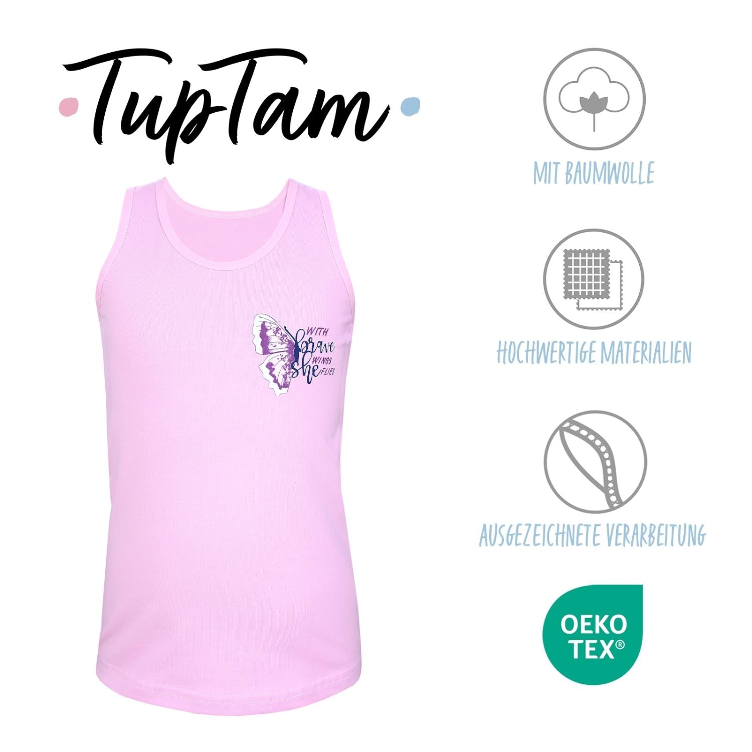 Unterhemd Ärmellos - 5er Set