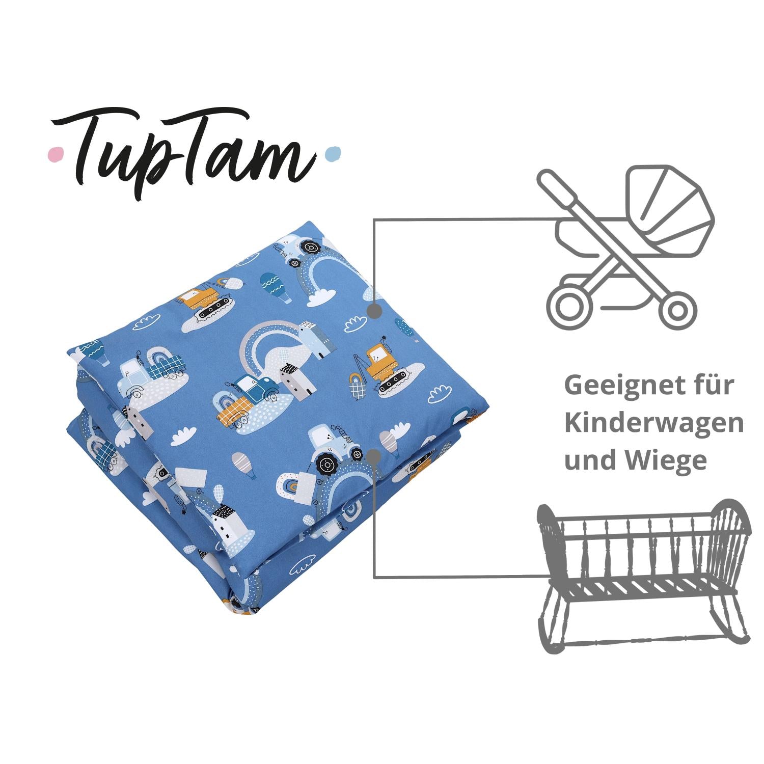 Bettdeckenset (4-teilig)