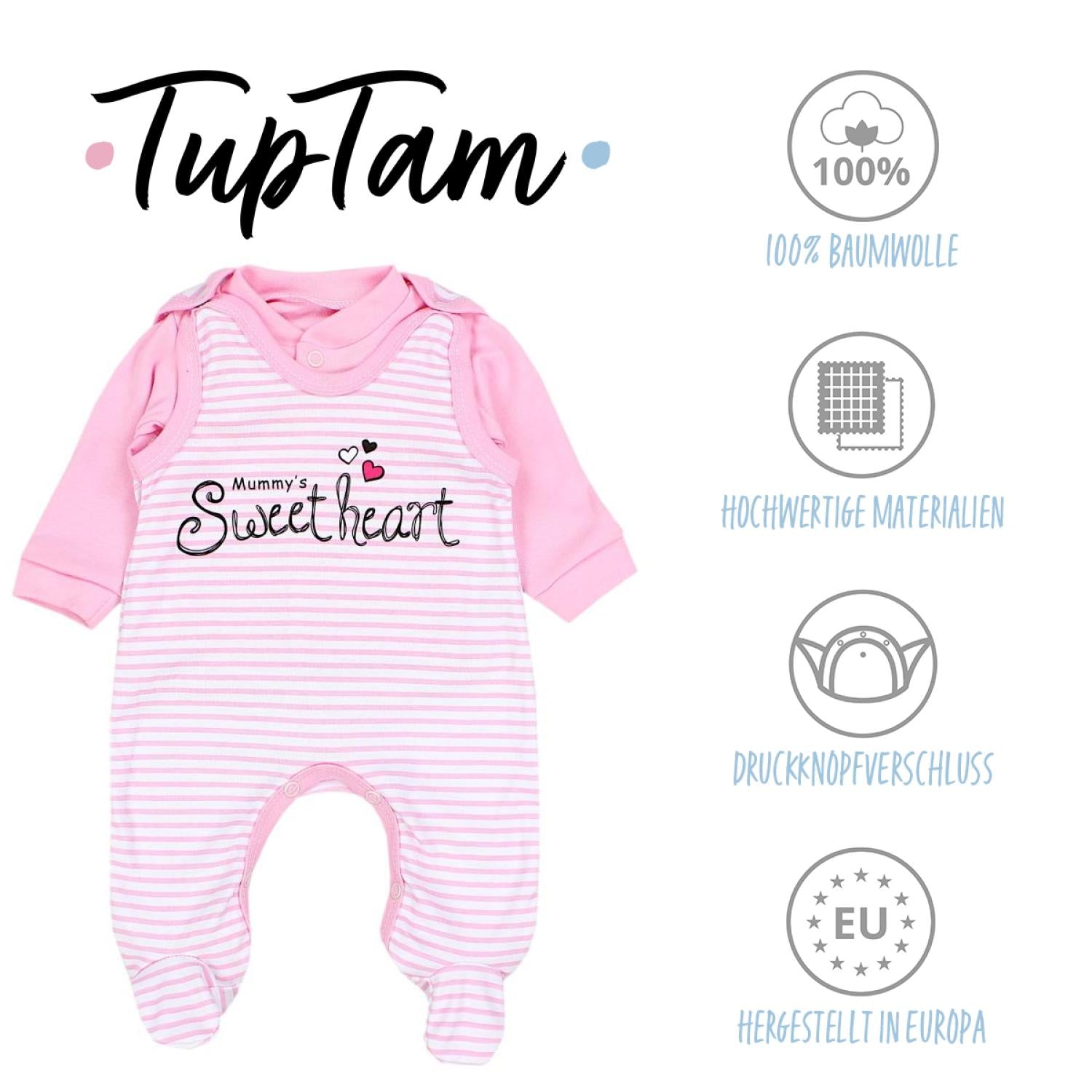 Strampler mit Langarmshirt- Set