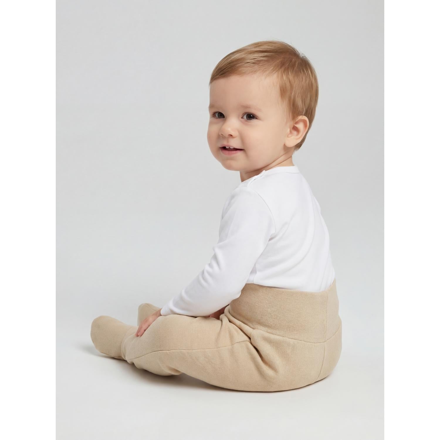 Strampelhose mit Fuß - 5er Set