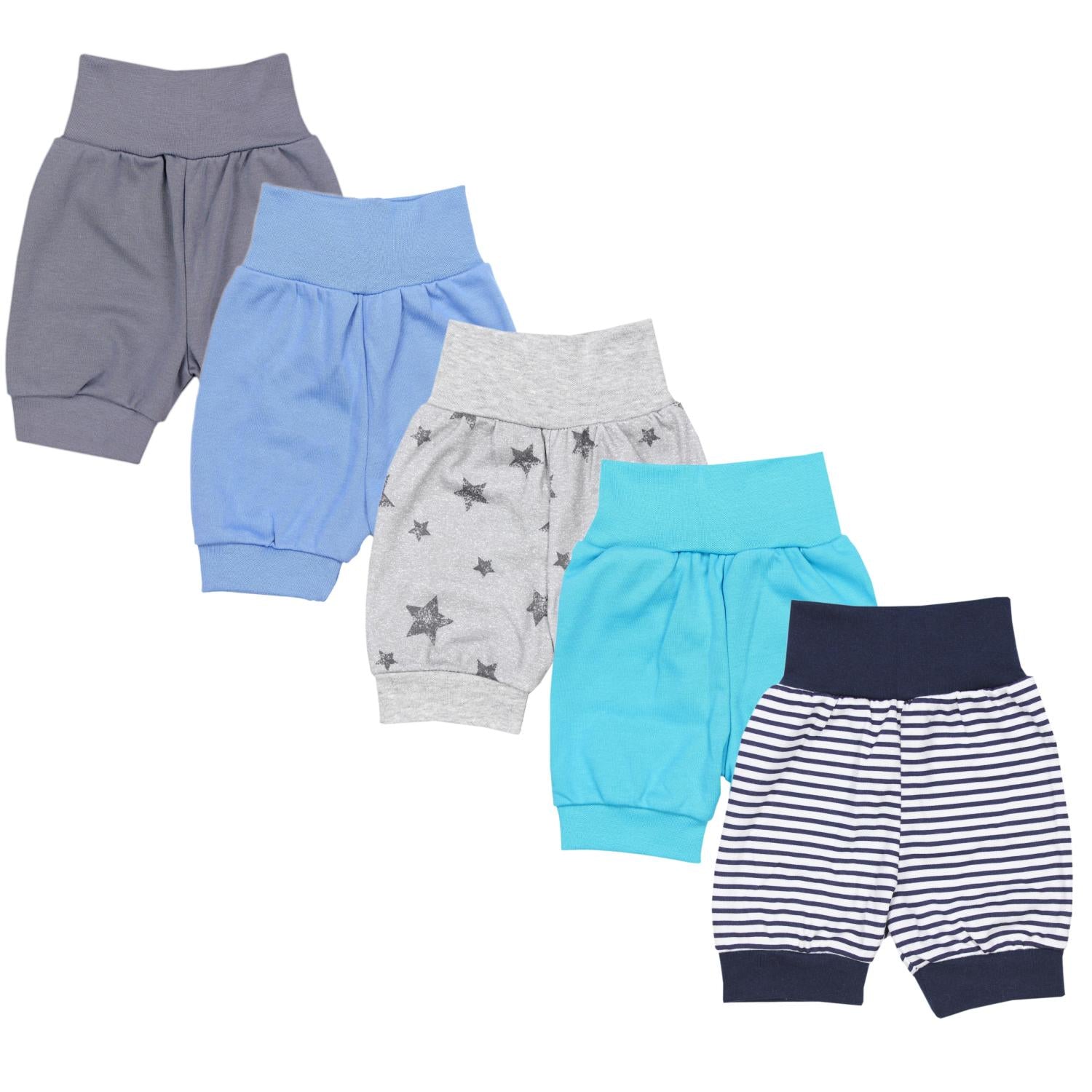 Pumphose kurz- 5er Set