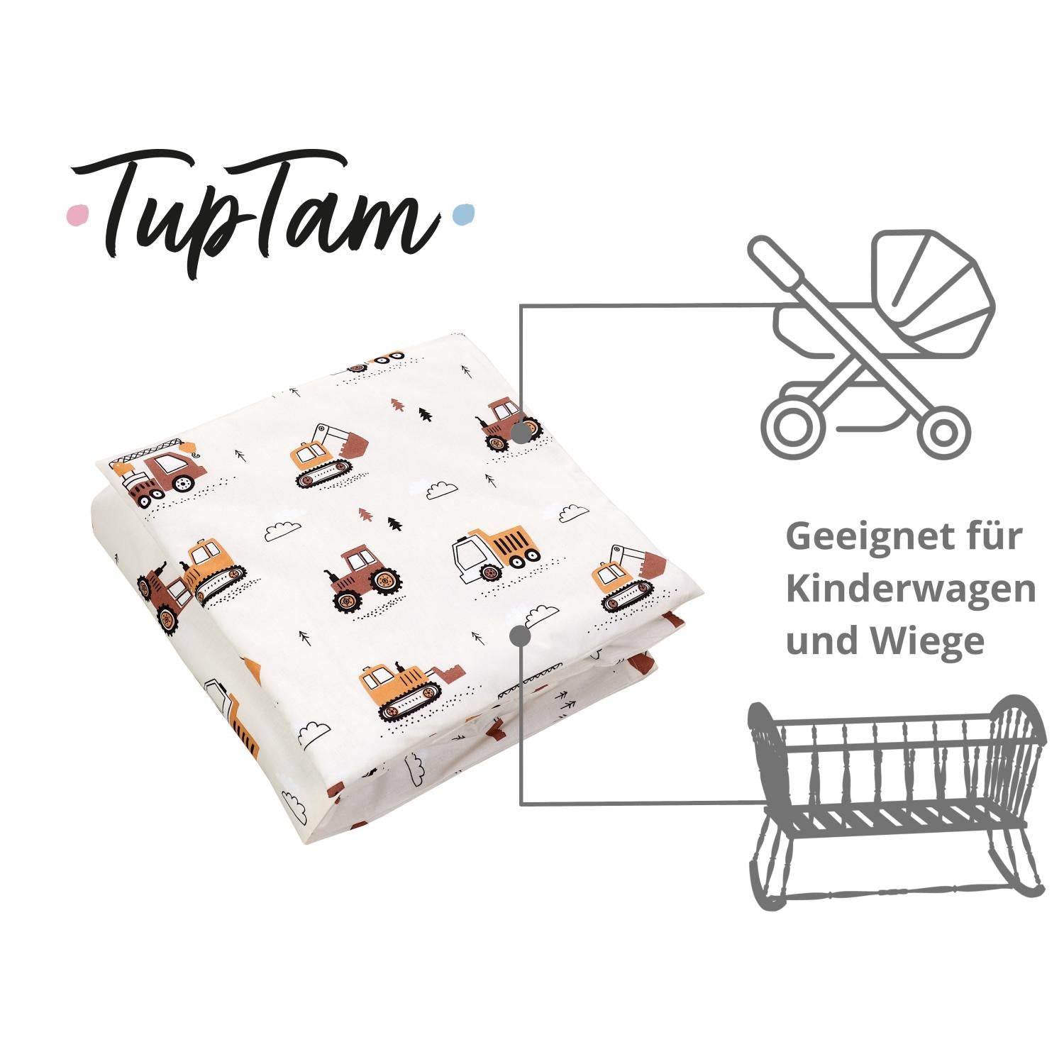 Bettdeckenset (4-teilig)